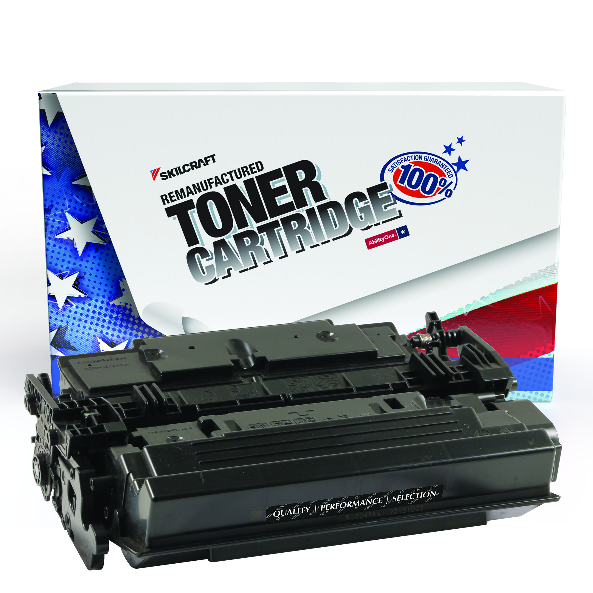 Toner Cartridge, Remanufactured, HP 87X Series, Black Ink - Each