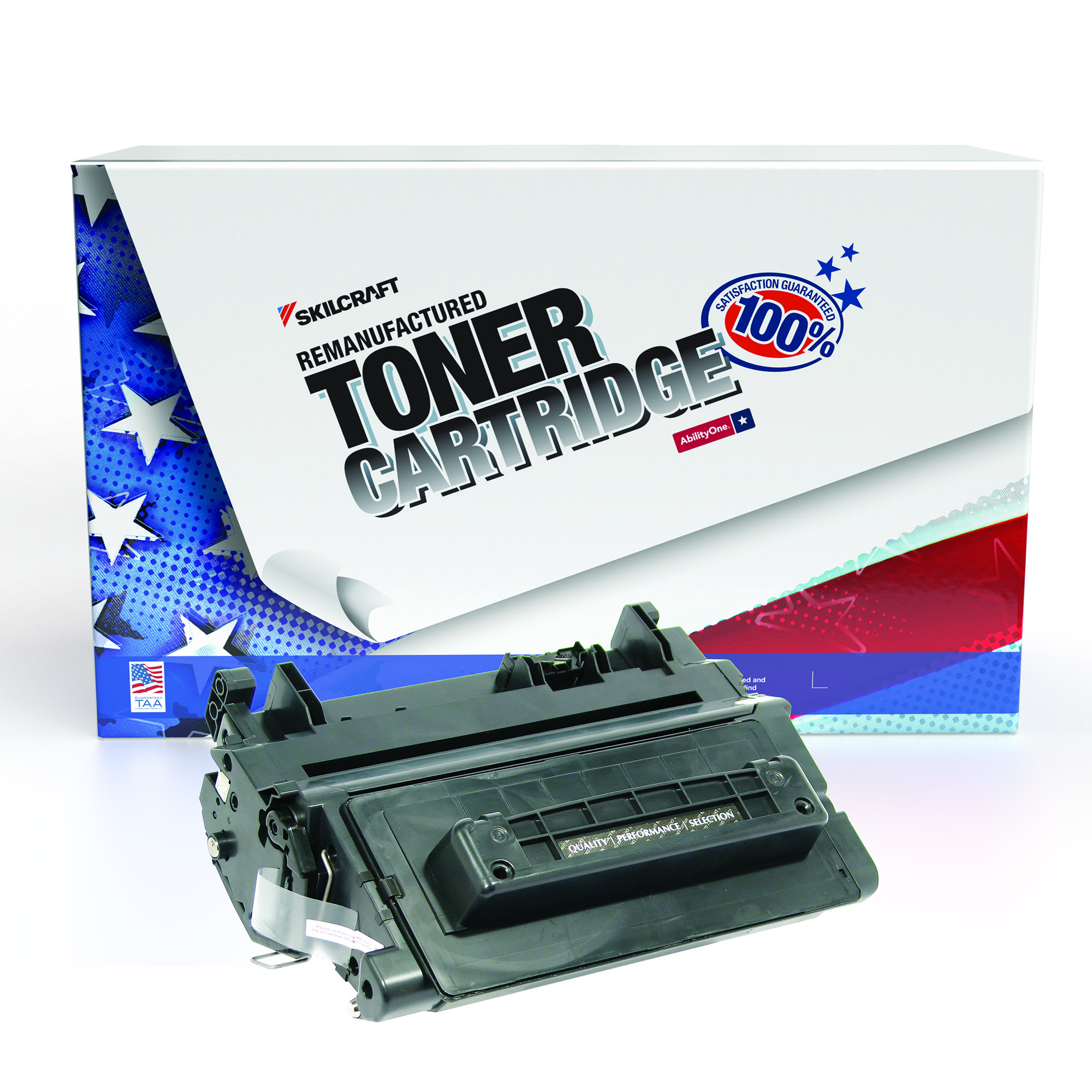 Toner Cartridge, LaserJet, Remanufactured, HP 64A, Black, Page Yield 10000 - Each