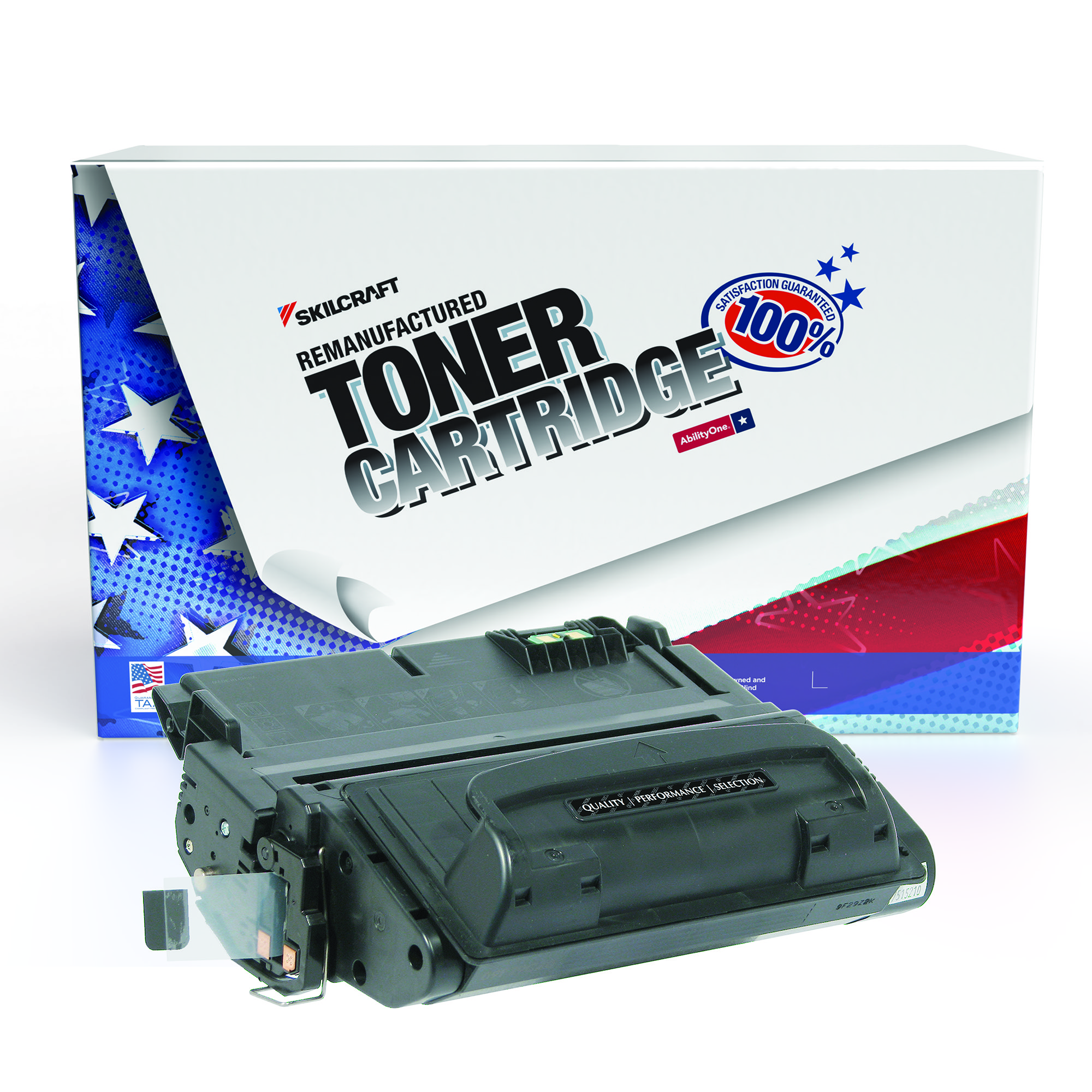 Toner Cartridge, LaserJet, Remanufactured, HP 42A, Black, Page Yield 10000 - Each