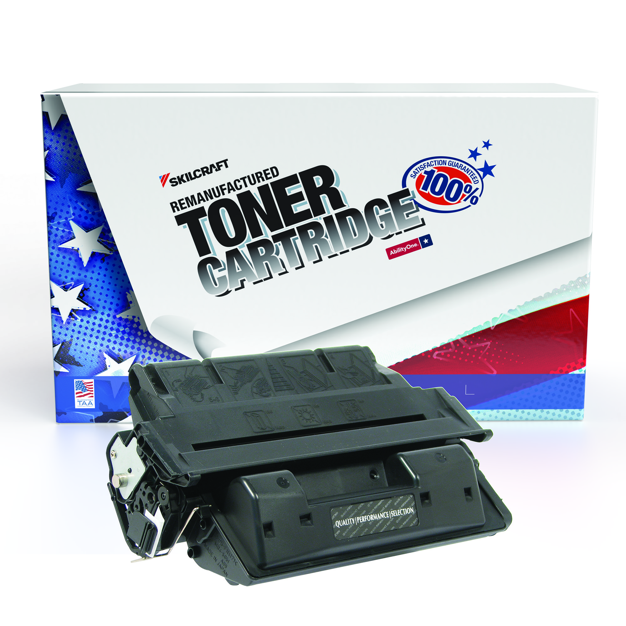 Toner Cartridge, LaserJet, Remanufactured, HP 27A, Black, Page Yield 6000 - Each