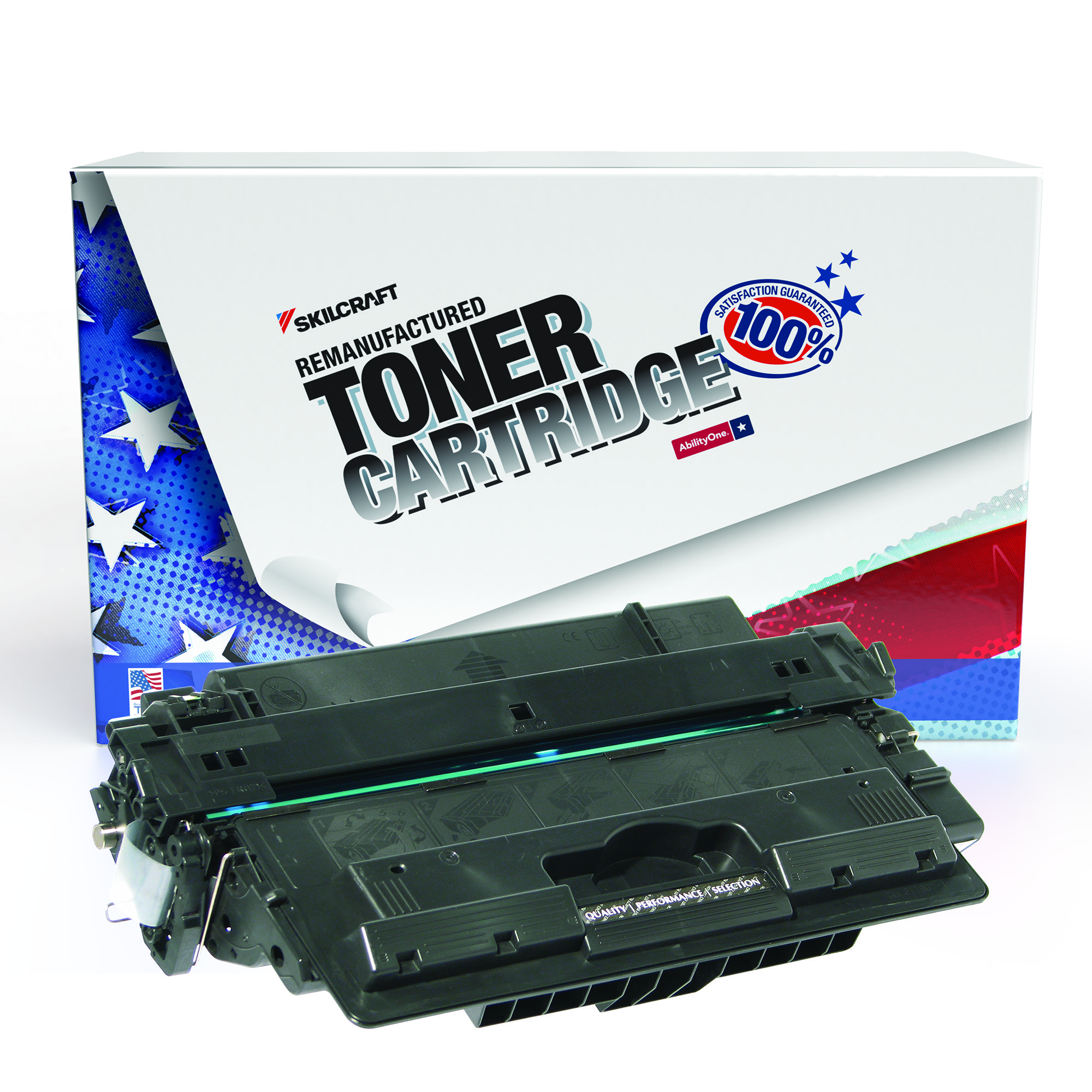Toner Cartridge, Remanufactured, HP 14X Series, Black Ink - Each