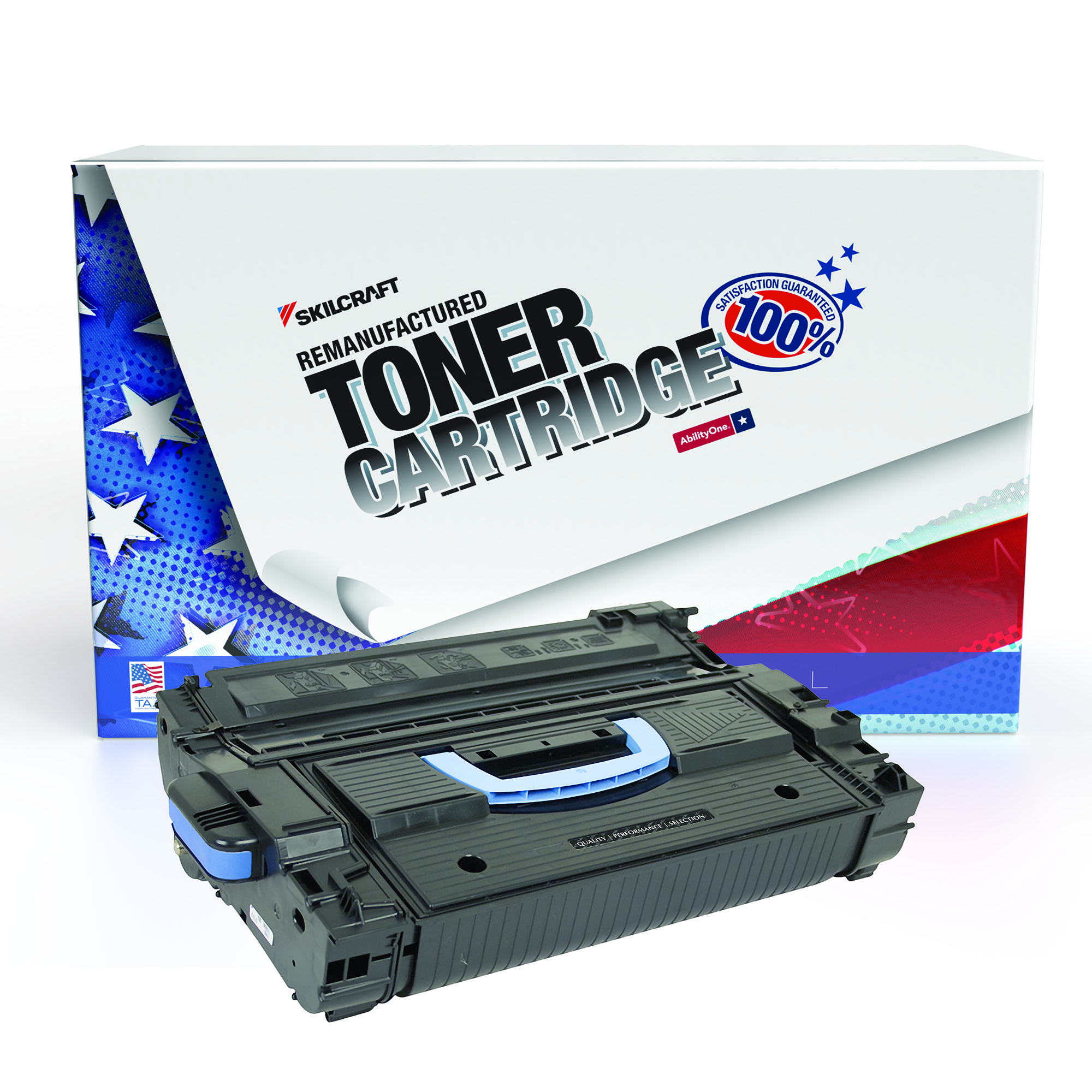Toner Cartridge, LaserJet, Remanufactured, HP 43X, Black, Page Yield 30000 - Each