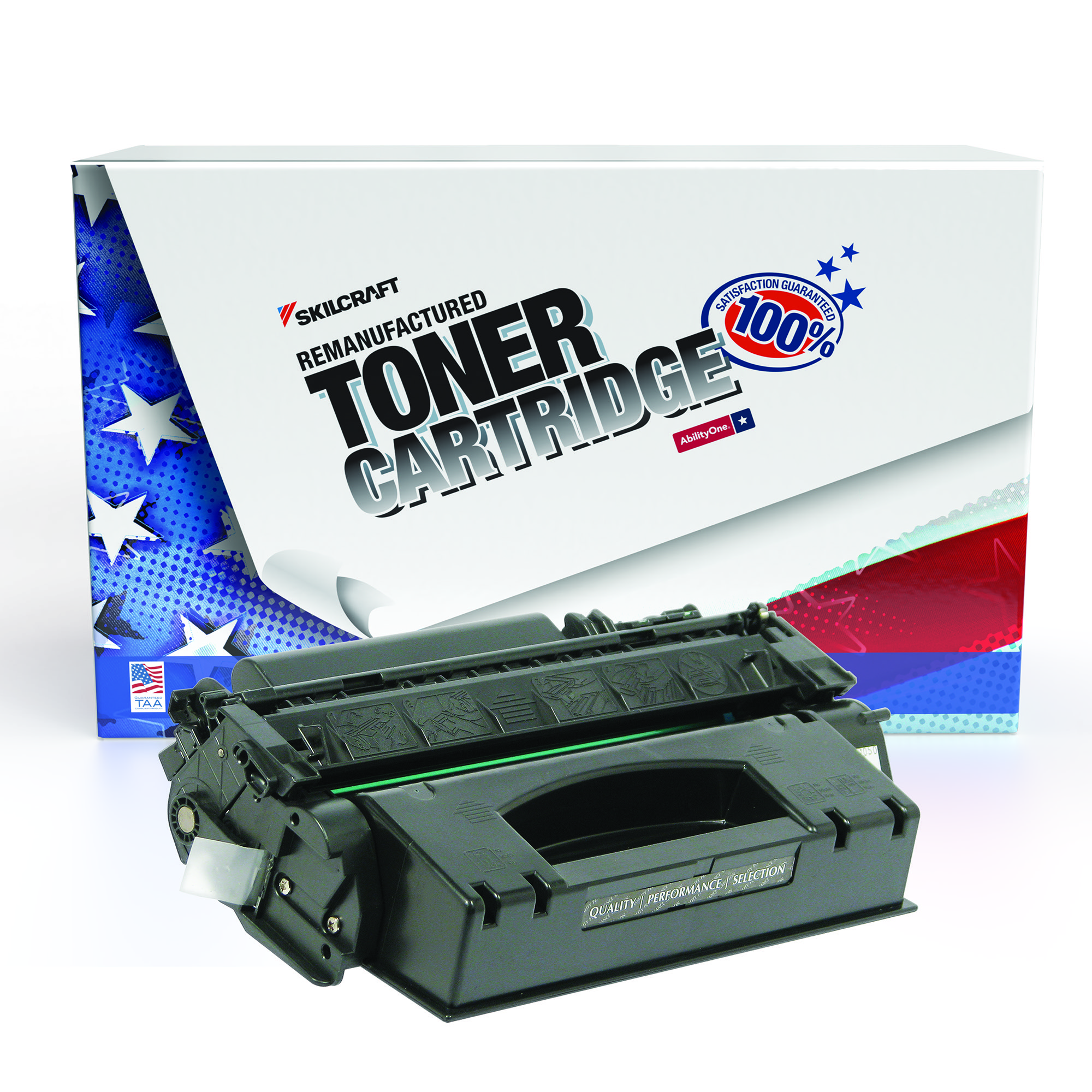 Toner Cartridge, LaserJet, Remanufactured, HP 49X, Black, Page Yield 6000 - Each