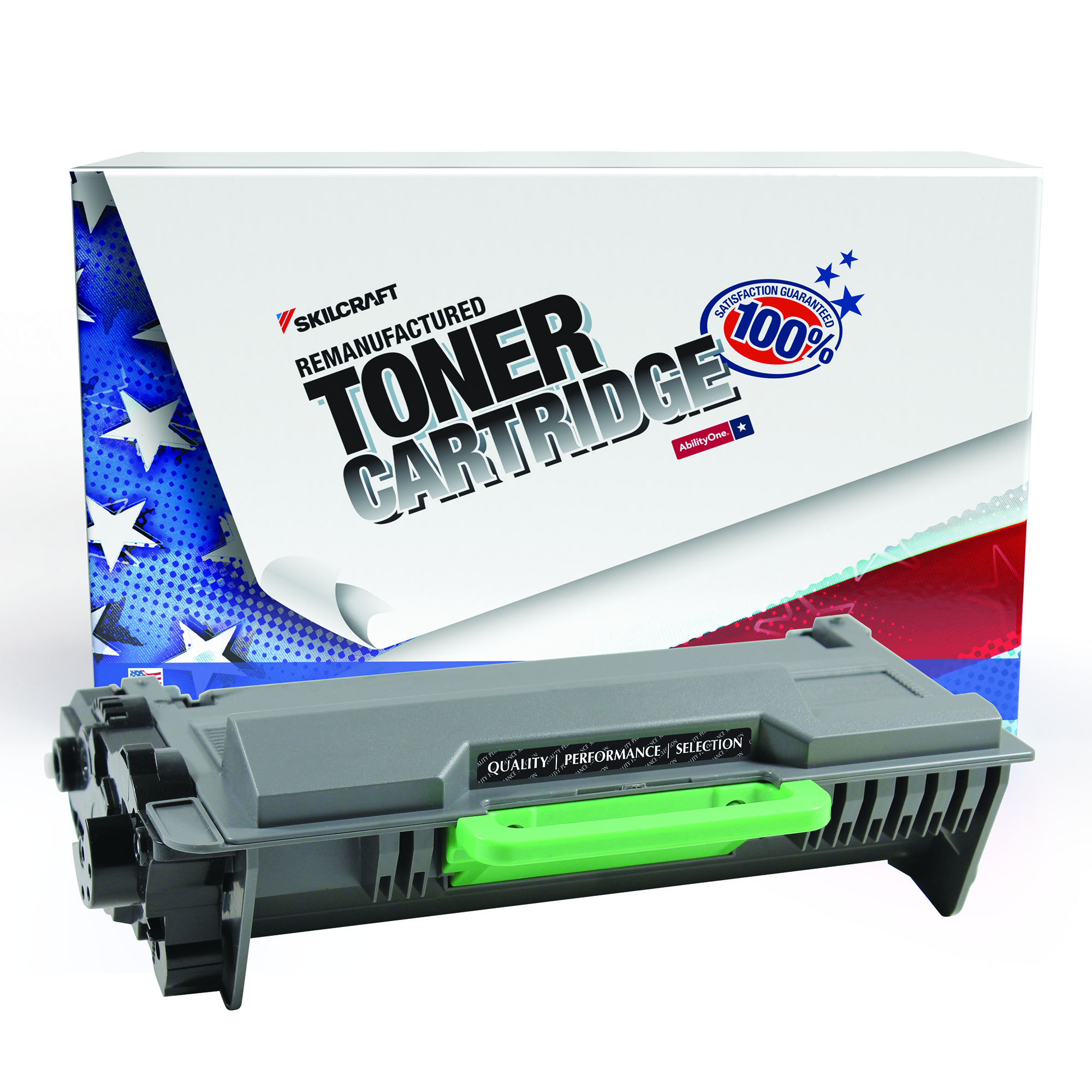 Toner Cartridge, Remanufactured, Brother TN850, Black - Each