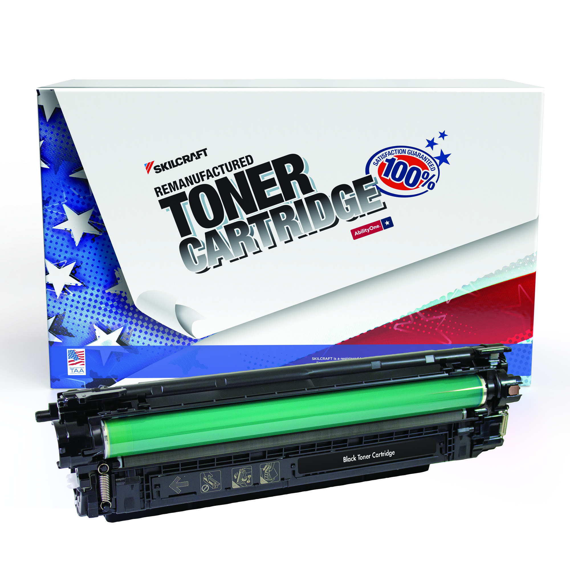 Toner Cartridge, Remanufactured, HP CF360X, Black - Each