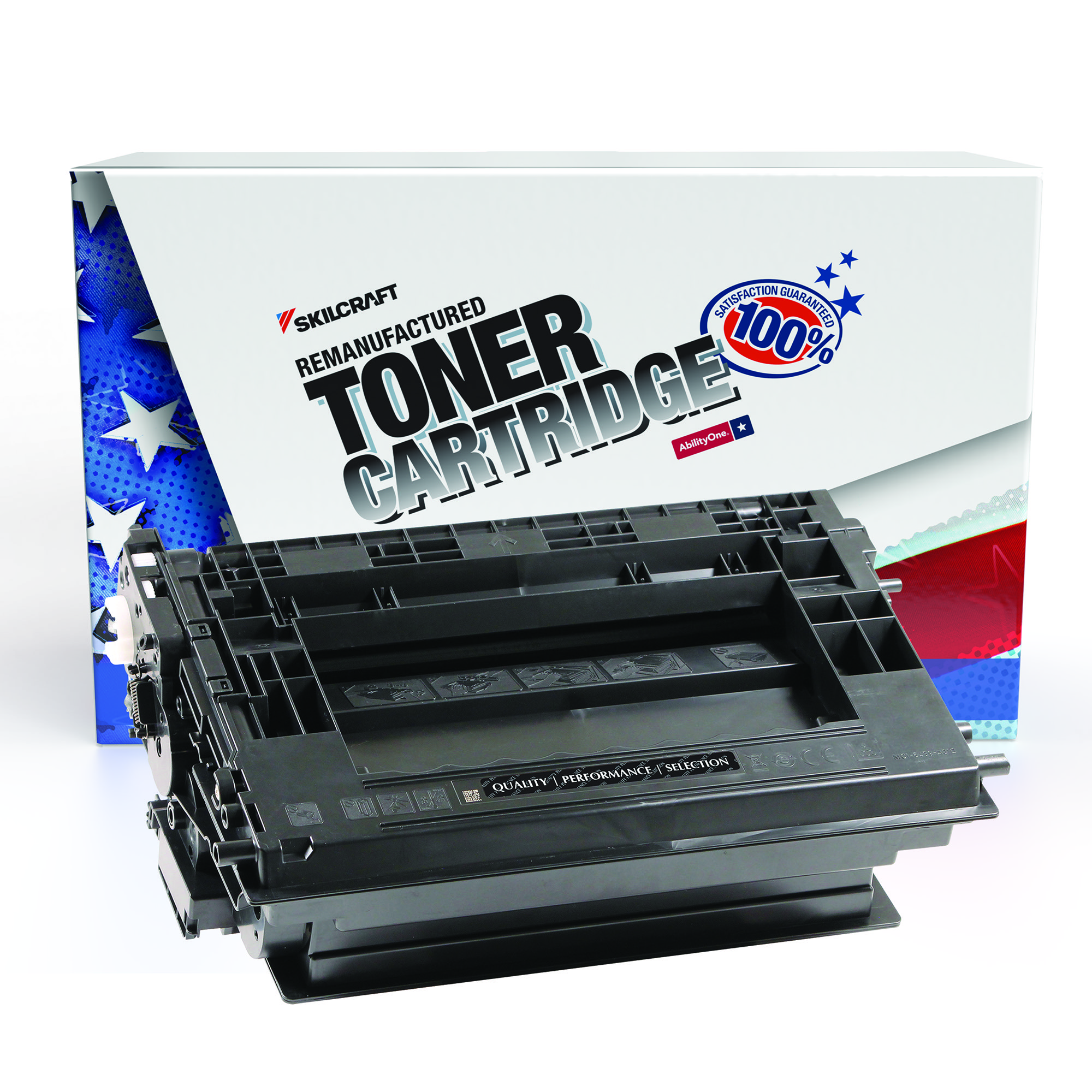 Toner Cartridge, Remanufactured, HP CF237X, Black - Each