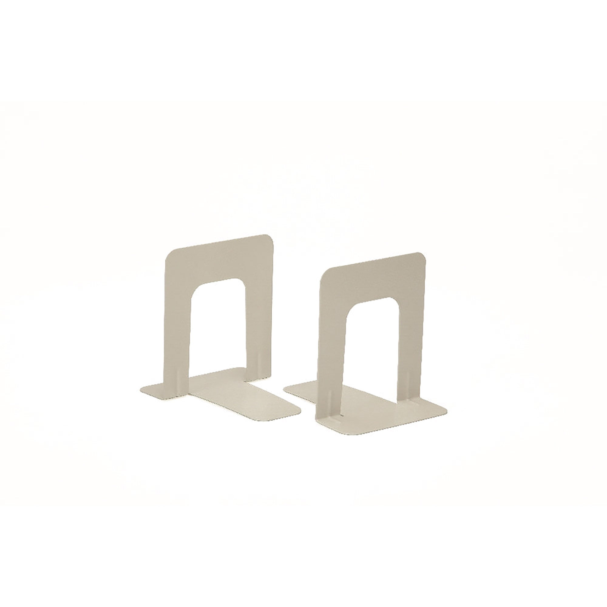 Bookends, 5 1/2"H x 4 3/4"W x 4"D, Beige - 2/PK