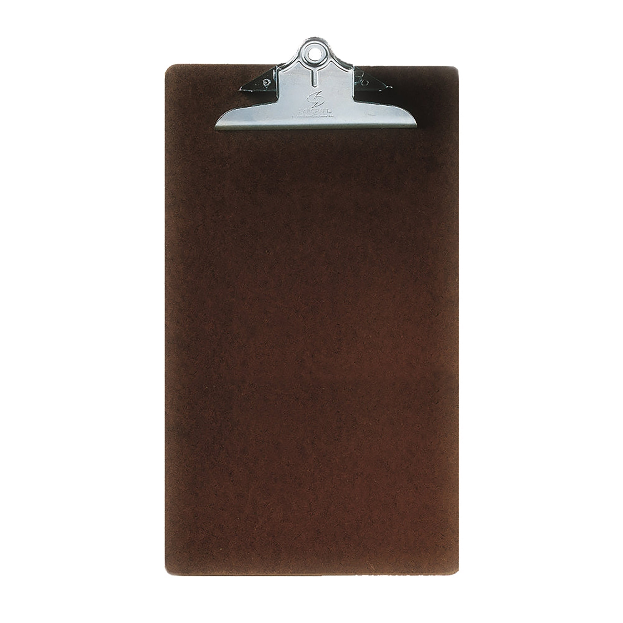 Clipboard, Composition Board, Brown, 9" x 15-1/2" - Each