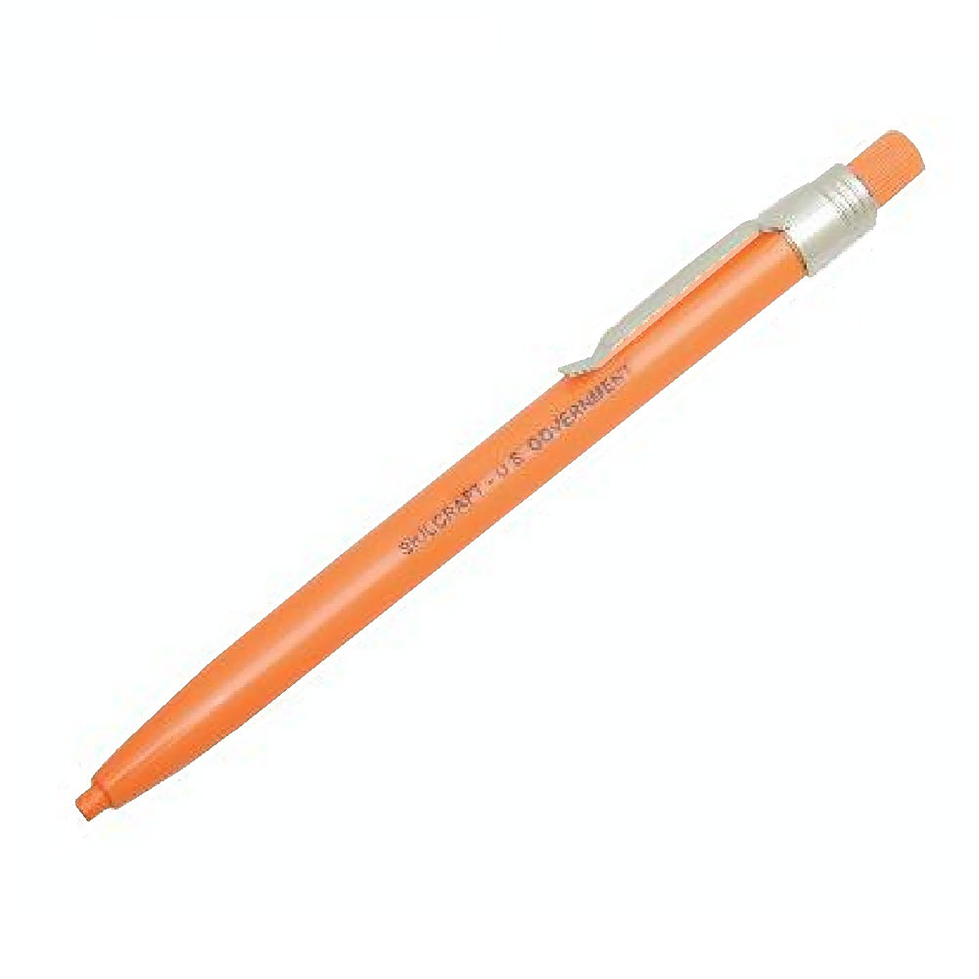Pencil, Mechanical, Wax, China Marker, Orange - 12/PK