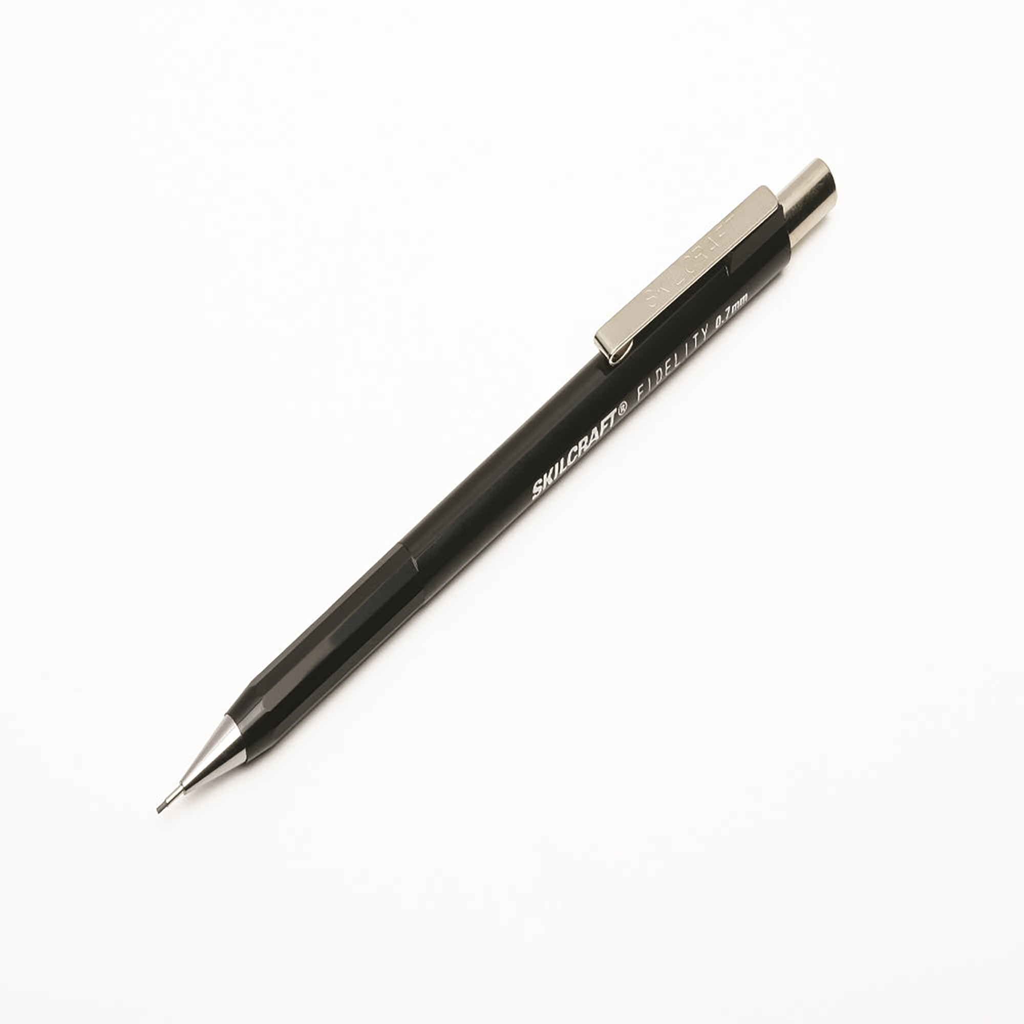 Pencil, Mechanical, Push Action, Black, 0.7 Mm - 12/PK