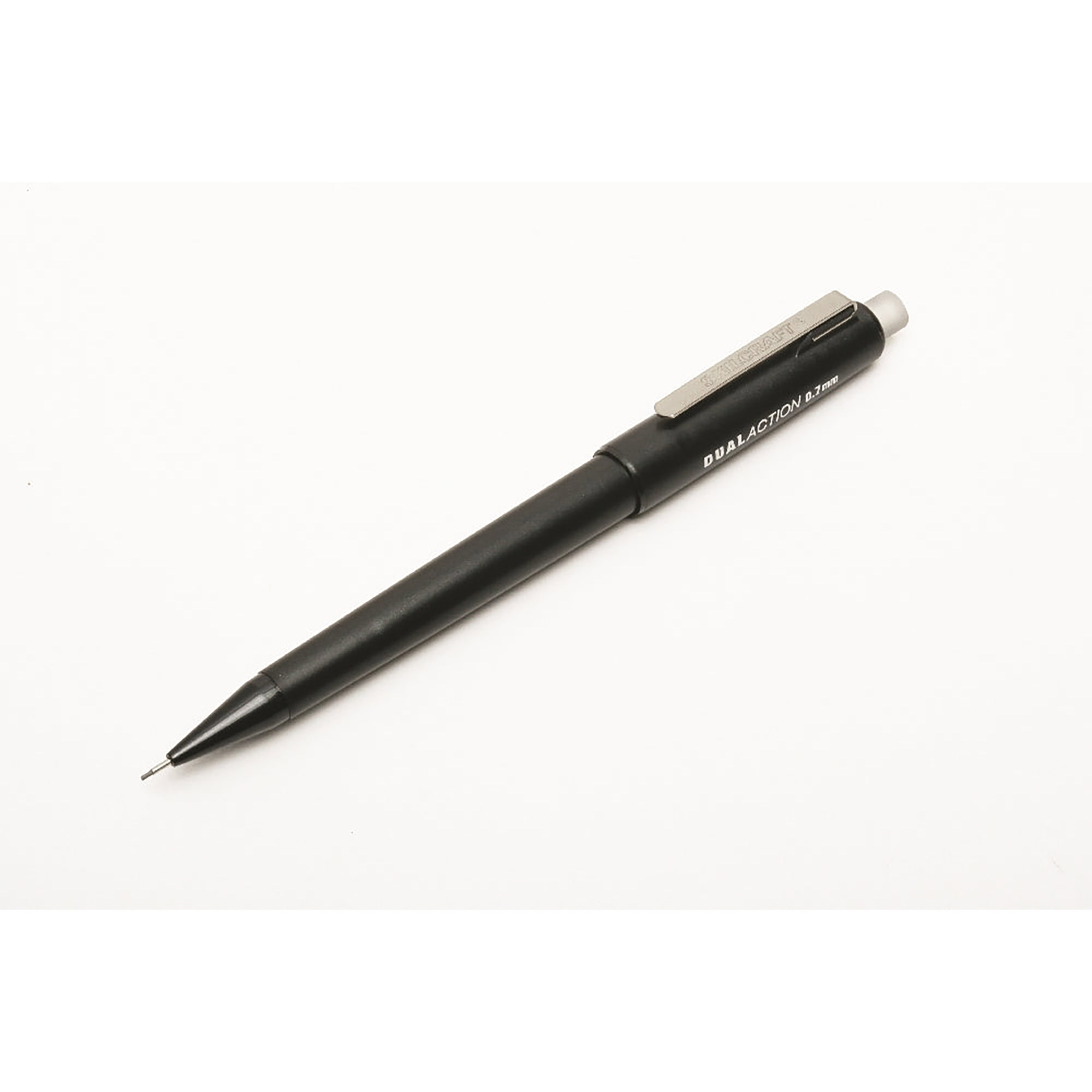 Pencil, Mechanical, Dual Action, Black, 0.7 Mm - 12/PK