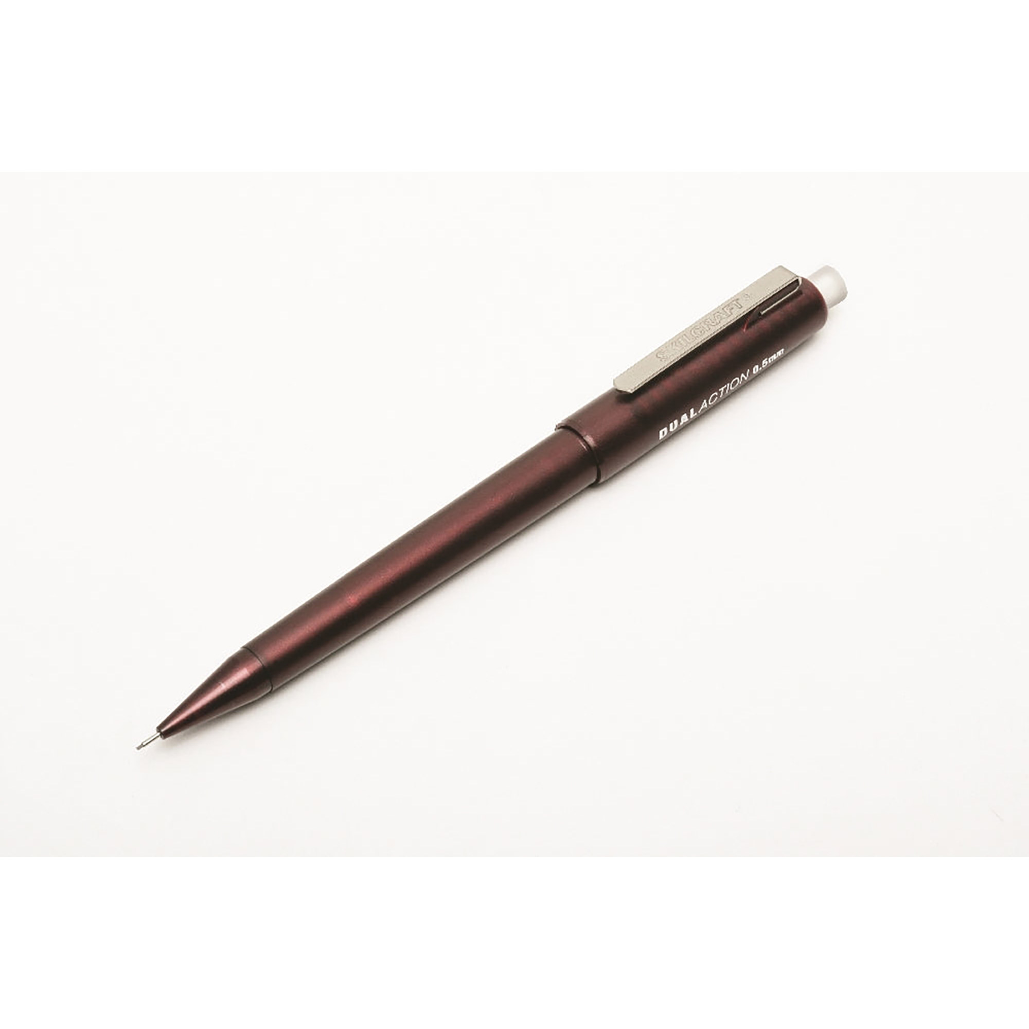 Pencil, Mechanical, Dual Action, Burgundy, 0.5 Mm - 12/PK