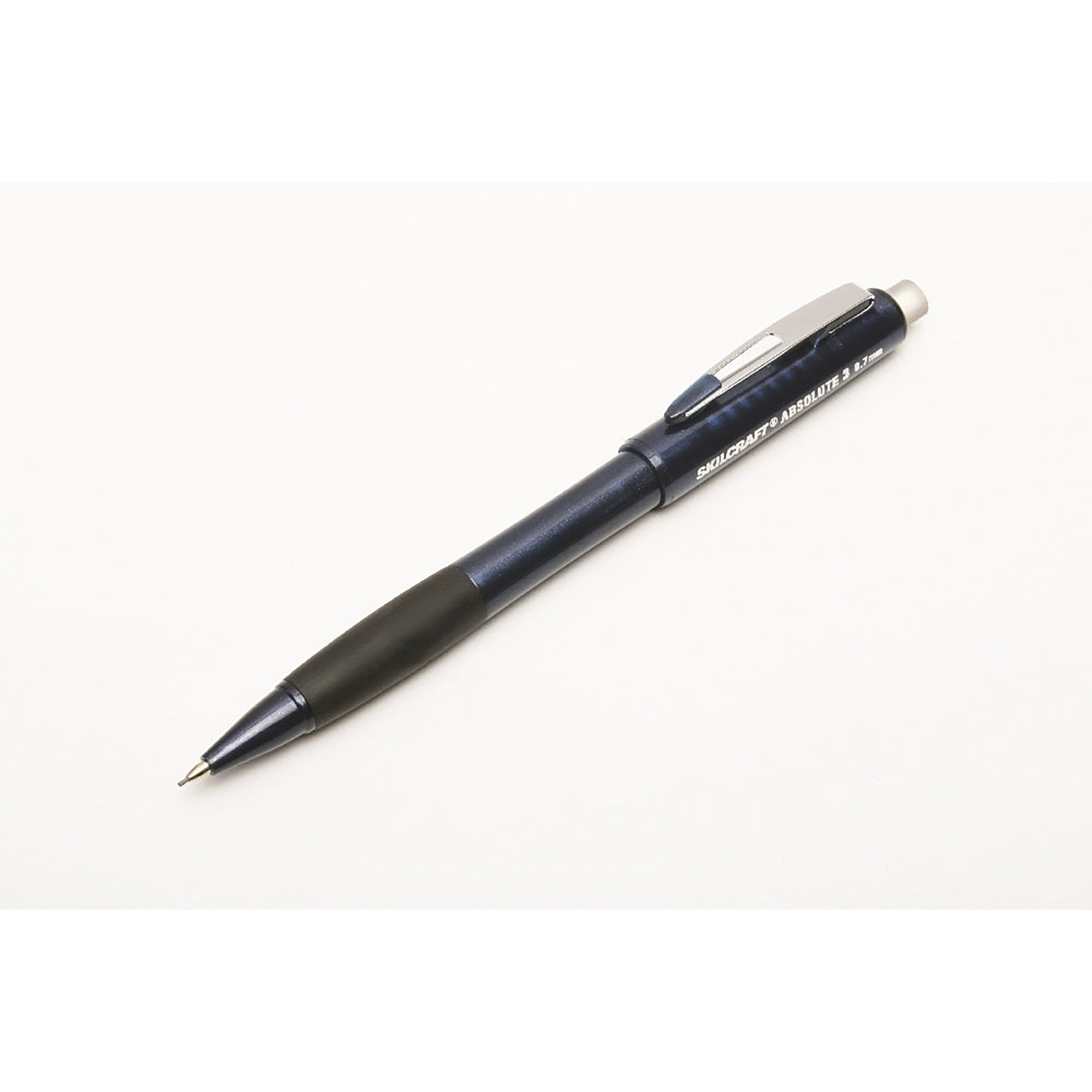 Pencil, Mechanical, Dual Action, Cushion Grip, Pearl Blue, 0.7 Mm - 6/BX