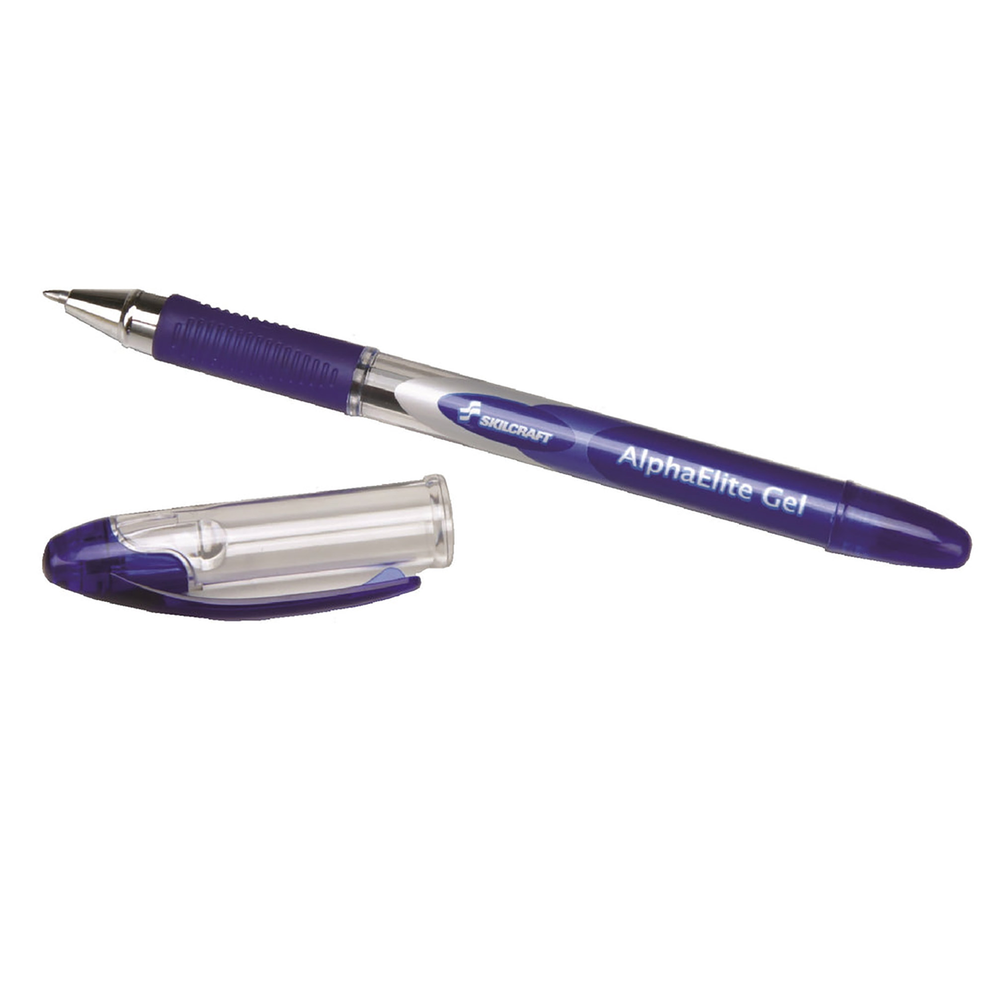 Pen, Gel Ink, Alphaelite, Blue, Medium Point - 12/PK