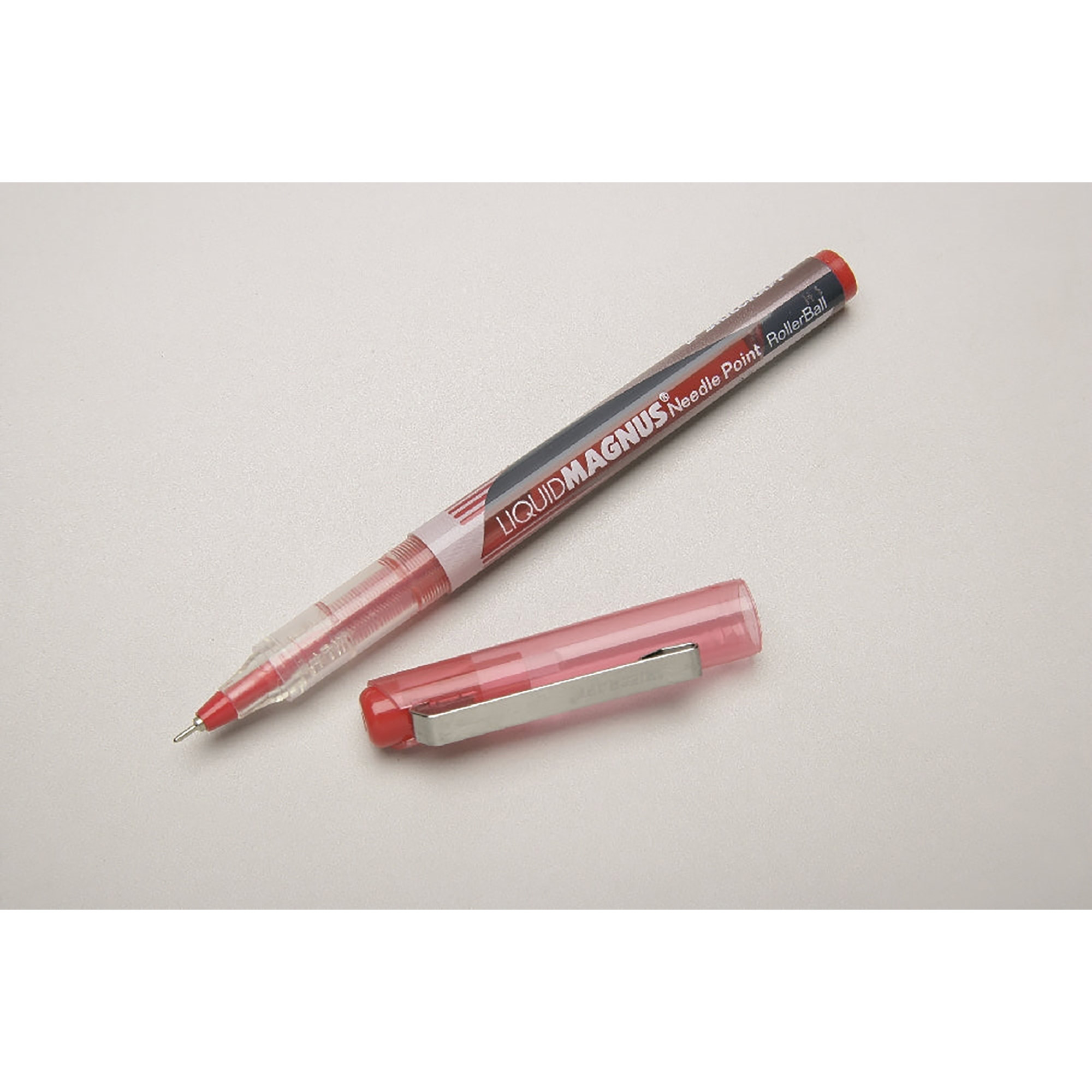 Pen, Needle Point, Free Ink, Red, Microfine Point (0.5 Mm) - 12/PK