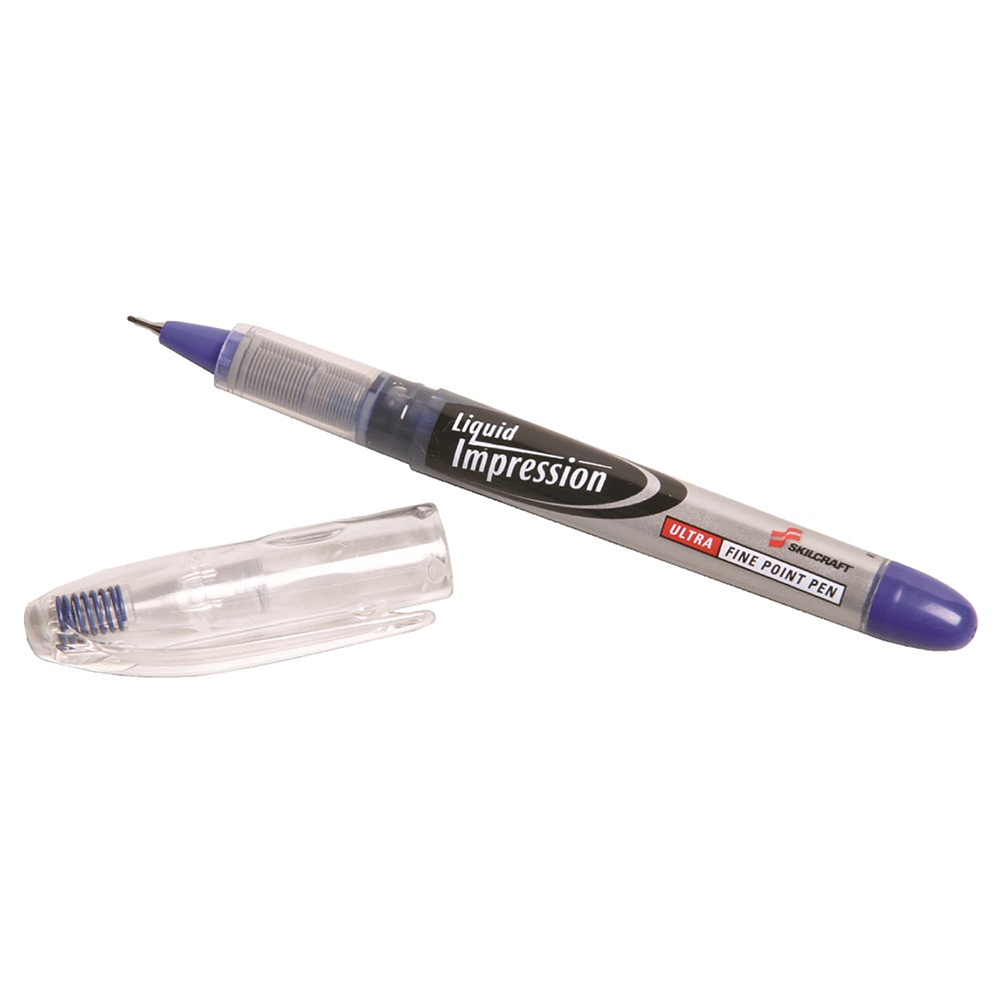 Marker, Medium Point, Blue - 12/PK