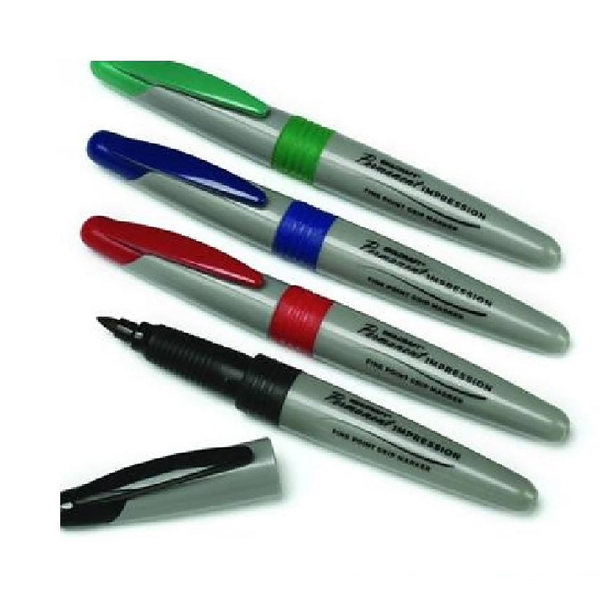 Markers, Fine Point, 4-Color Set