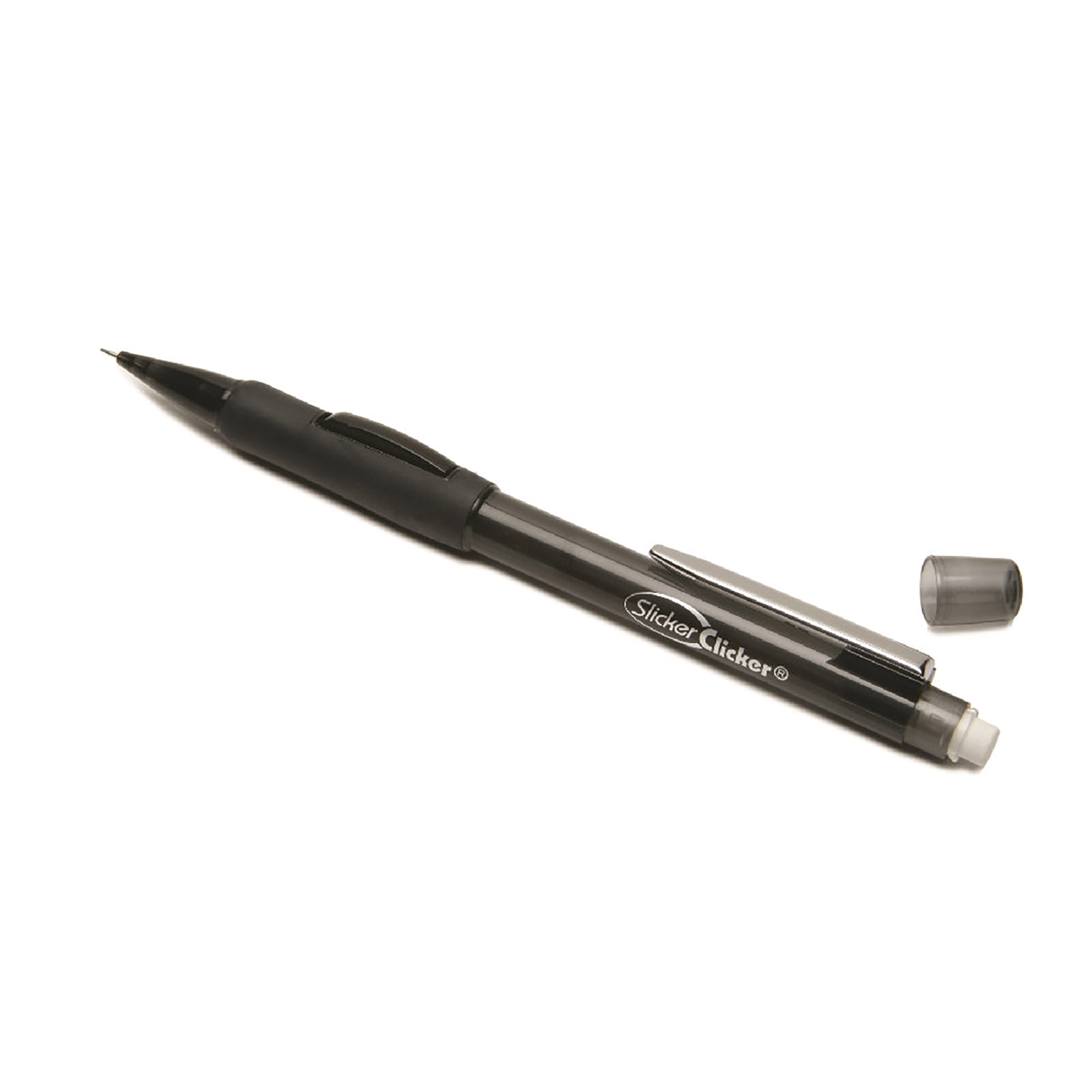 Pencil, Mechanical, Side Click, Translucent Black Barrel, 0.5Mm - 12/PK
