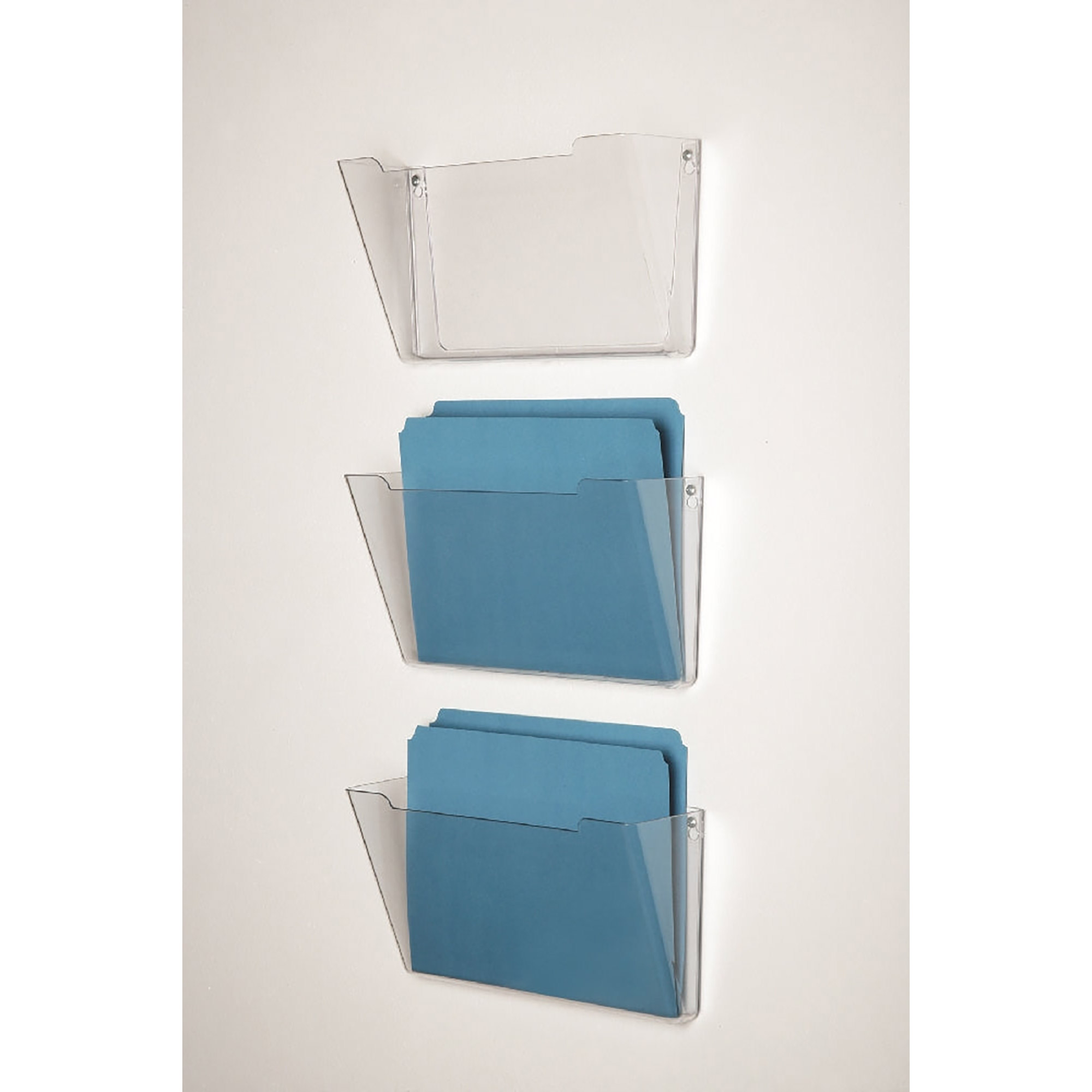 File, Hanging, Wall, Clear, 3/PK