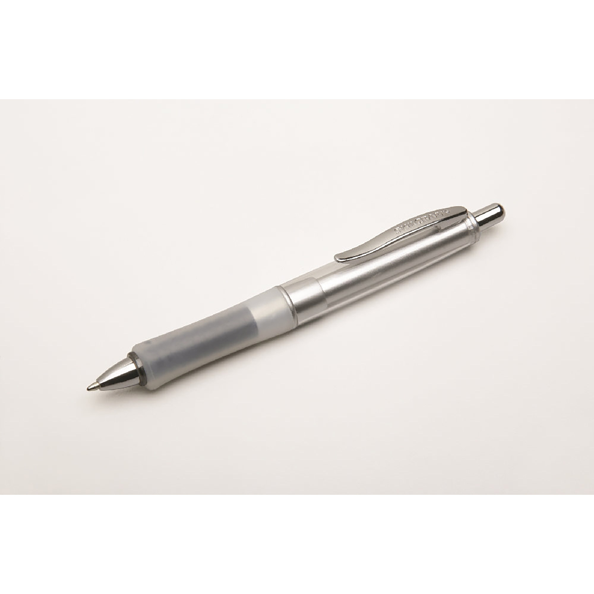 Pen, Ergonomic, Low Viscosity Ink, Retractable, Wide body, Black, 1mm - Each