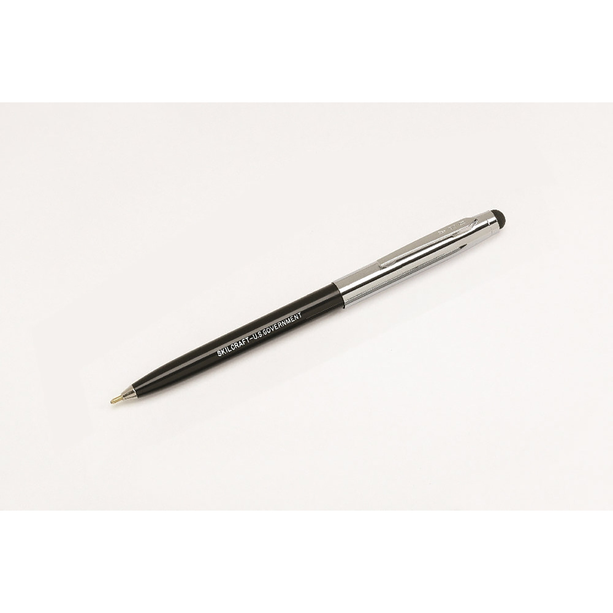 Retractable, Ballpoint Pen and Stylus, Black Ink - Each