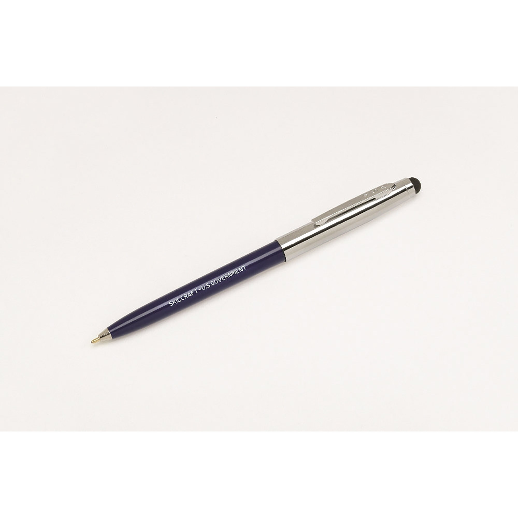 Retractable, Ballpoint Pen and Stylus, Blue Ink - Each