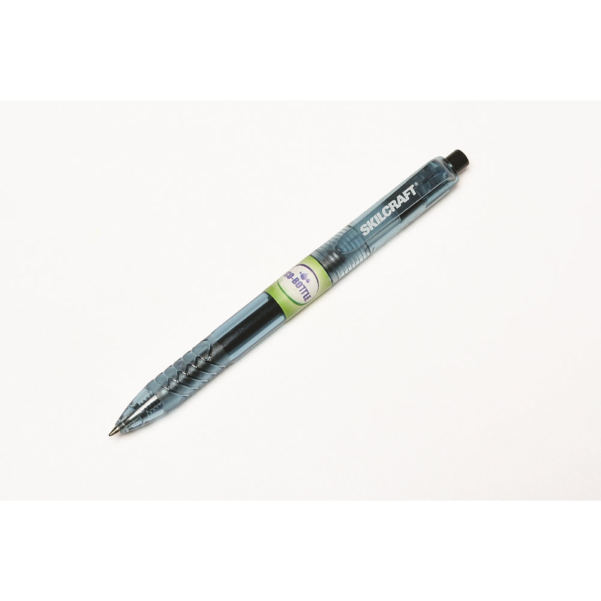 Pen, Retractable, Recycled, Black Gel Ink, .7Mm - 12/PK