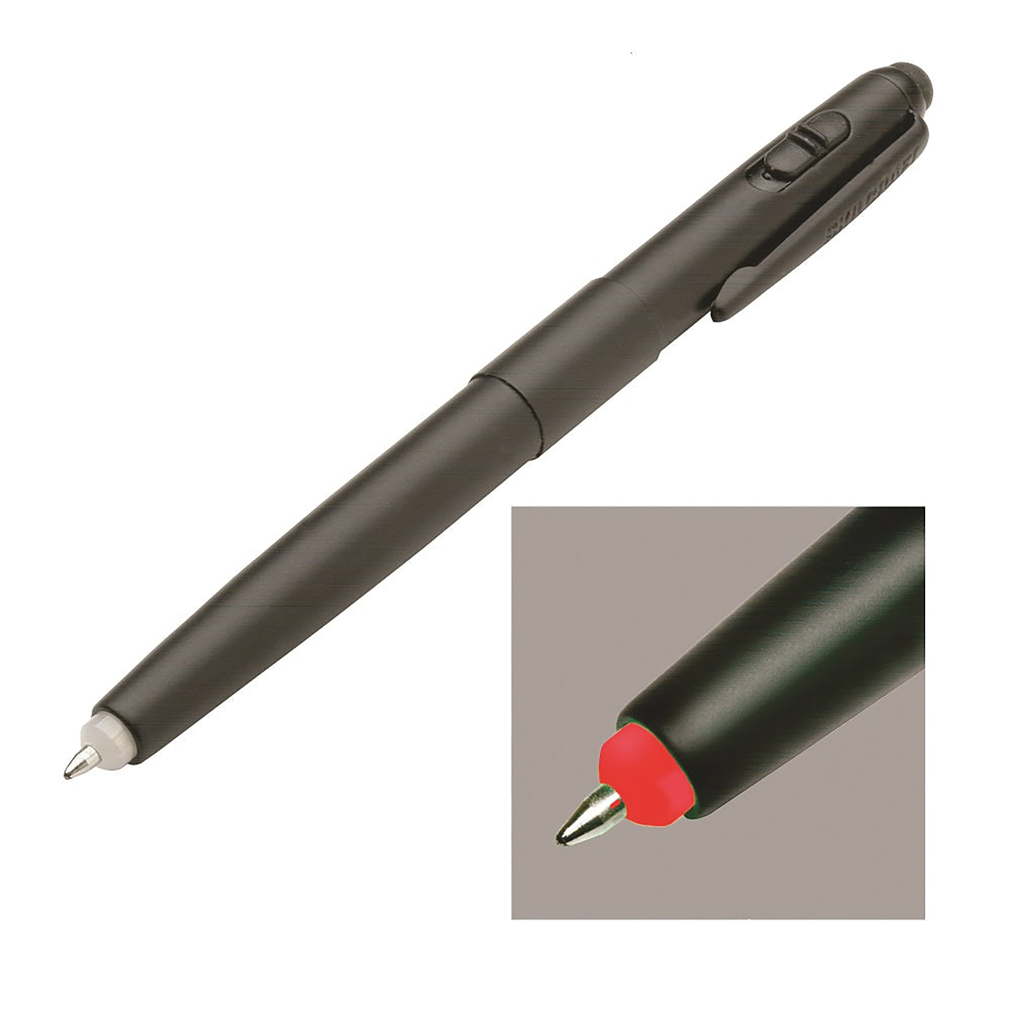 Pen, Multifunction, LED Light Tip, 1.0mm, Black - Each