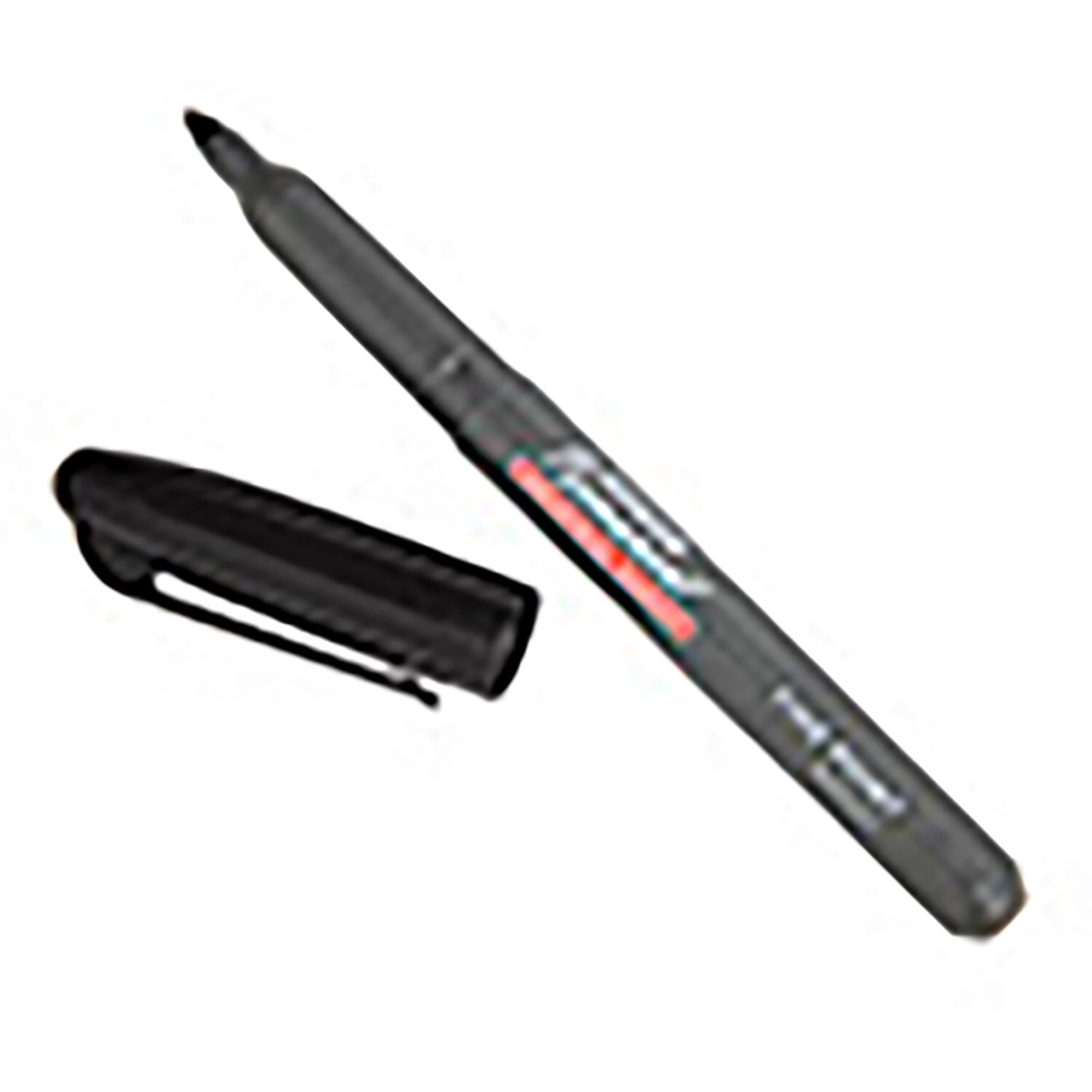 Marker, Industrial Grade, Fine Point, Permanent, Black - 12/PK