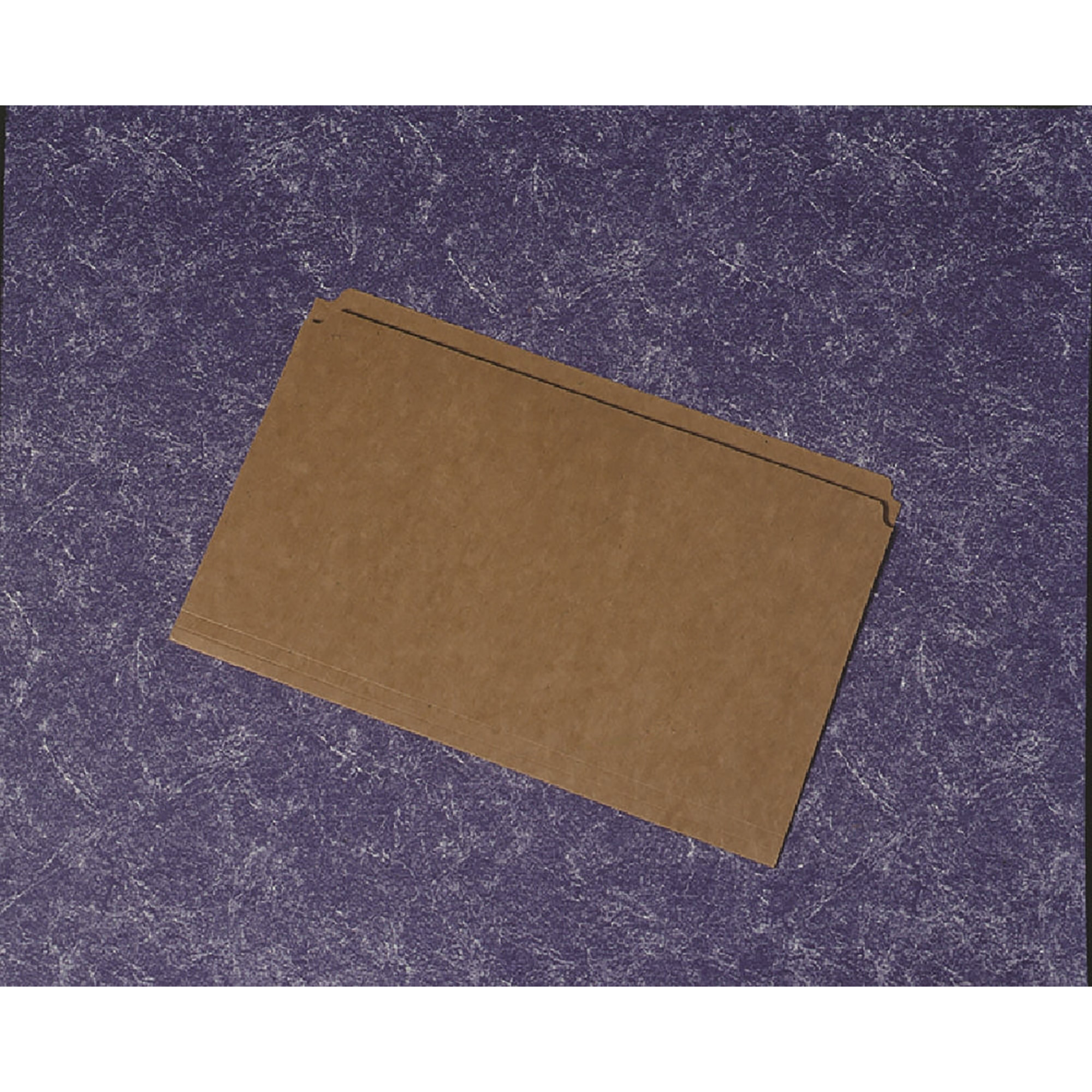 Folder, File, Paperboard, Heavy Duty, Straight Cut Tab, Kraft, Legal, 3/4'' Expansion - 100/PK