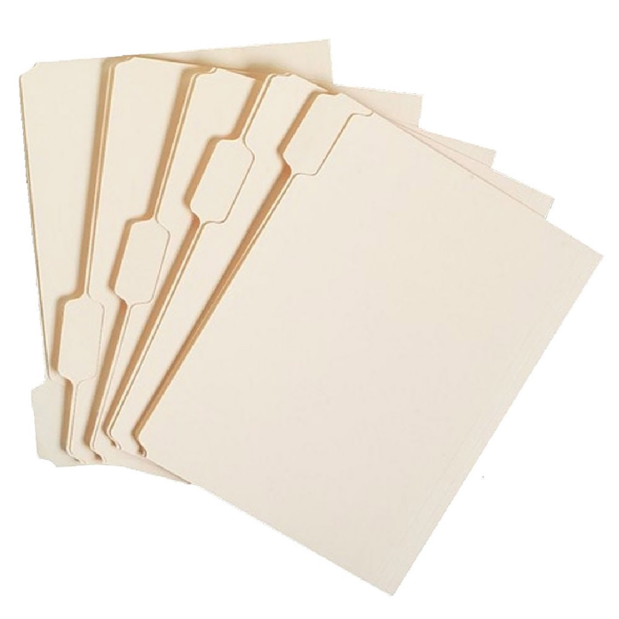 Folders, File, Manila, 1/2 Cut, Legal, 100/PK