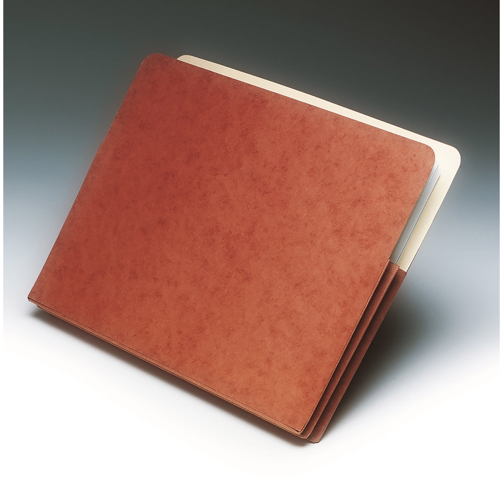 Filing Jacket, Straight Cut, 1-3/4" Expansion, Letter, Red - 50/PK