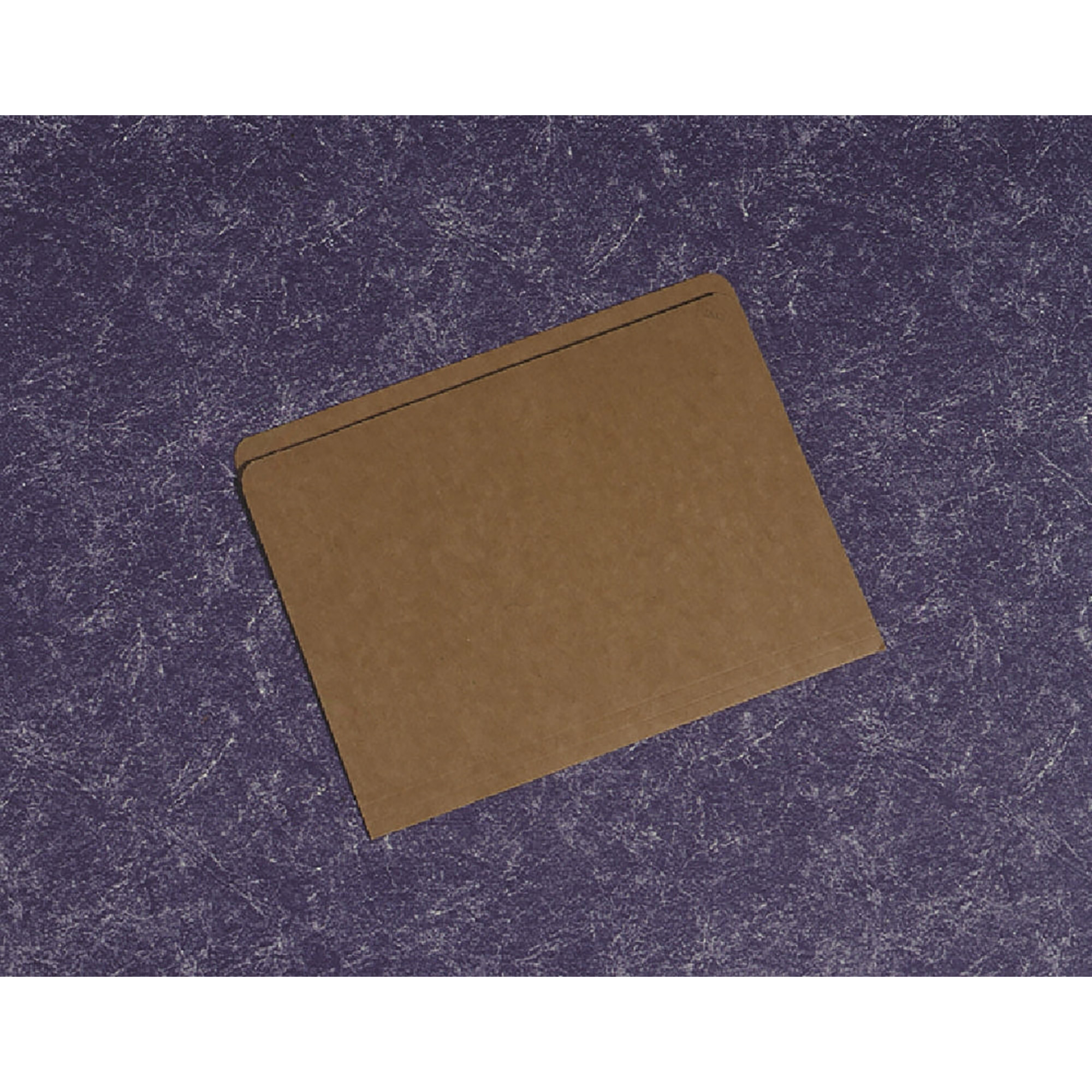 Medium-Duty File Folder, Straight Cut, Letter, Kraft, 100/PK