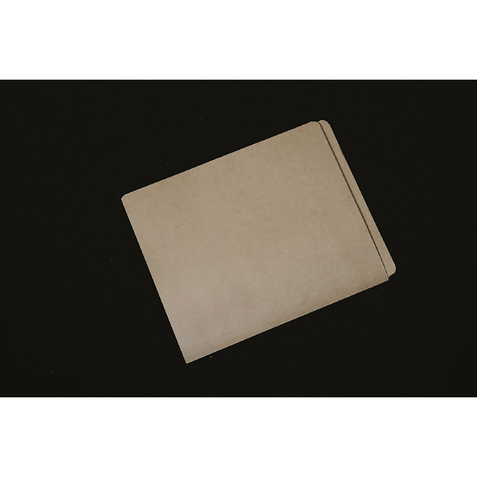 Folder, File, Shelf, Medium Duty, Straight Cut Tab, End Tabs, Kraft, Letter - 100/PK