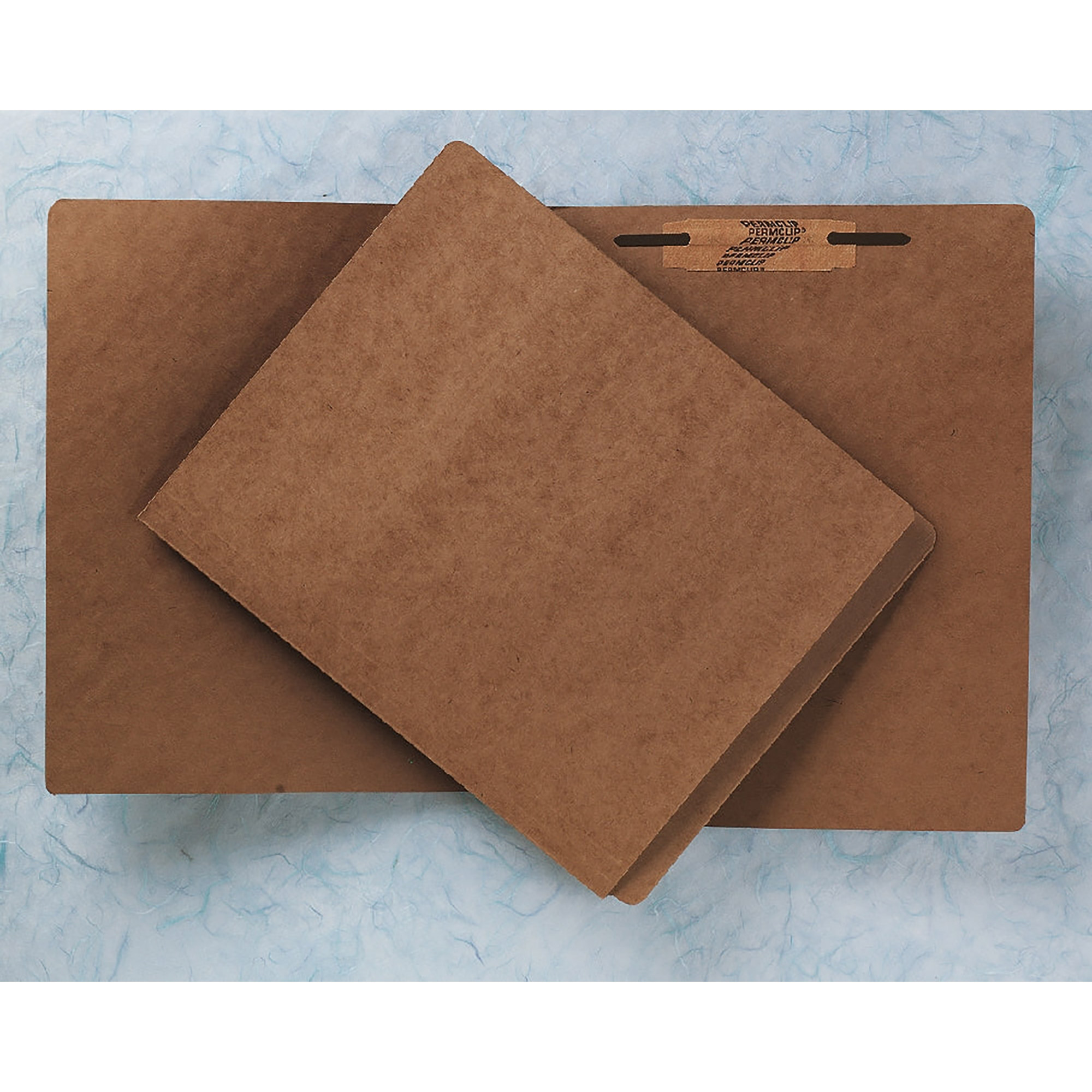 Folder, File, Shelf, Medium Duty, Straight Cut Tab, 1-1/2" Fastener, Kraft, Letter - 100/PK