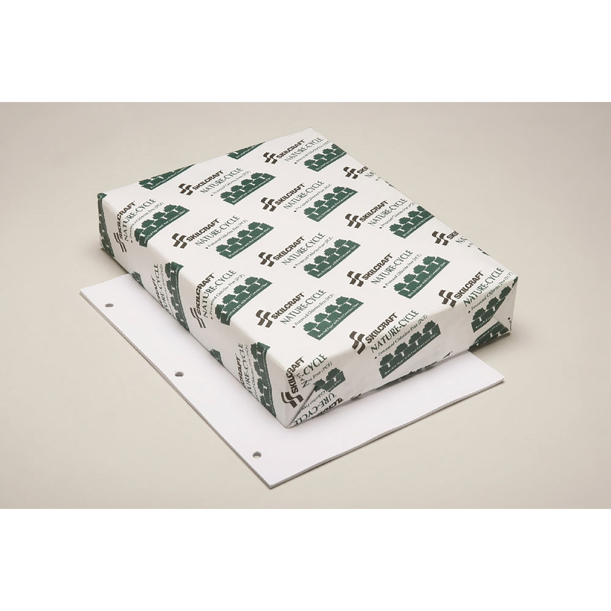 Paper, Xerographic, Archive Quality, 3-Hole Punched, White, 8.5" x 11" - 10/BX