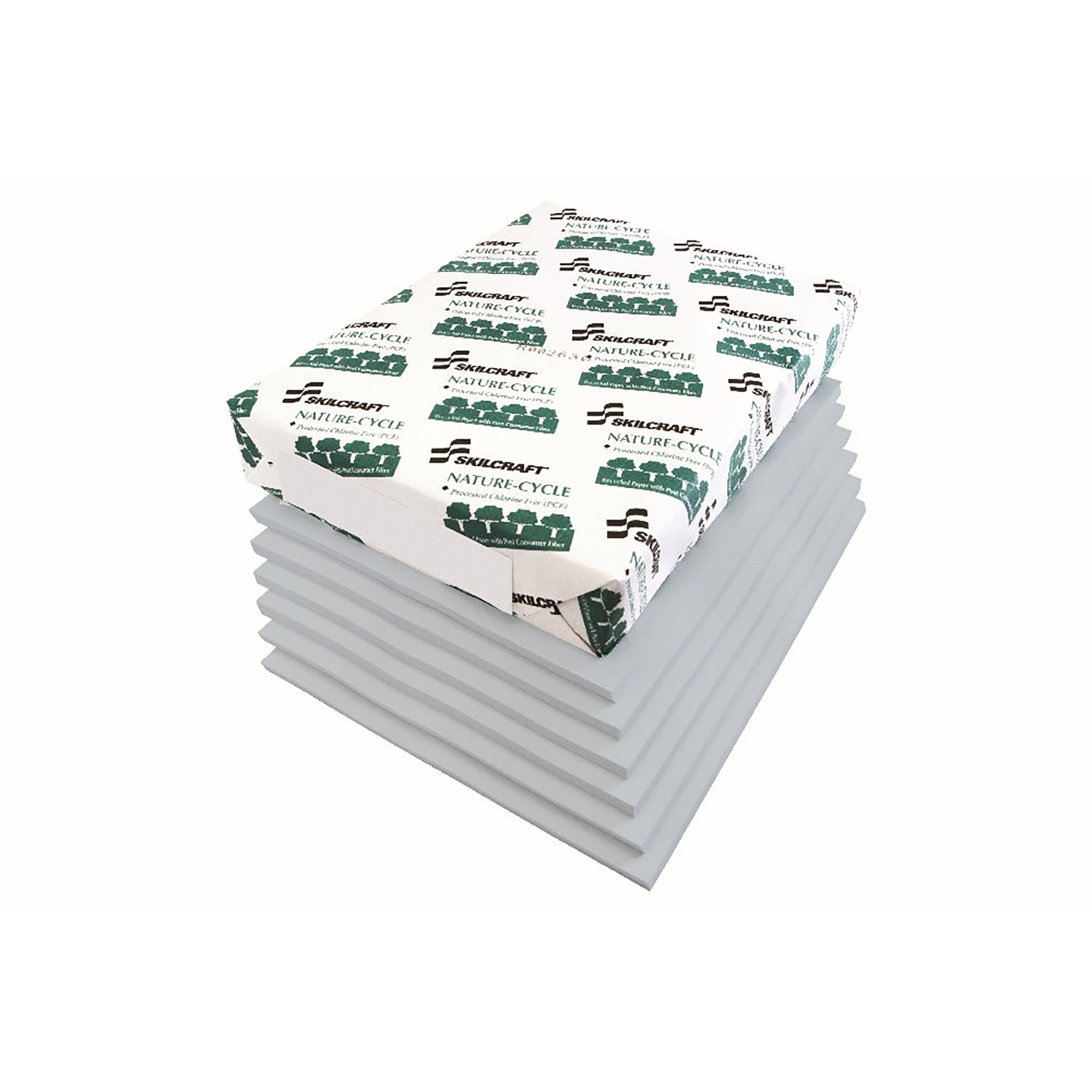 Paper, Xerographic, Dual Purpose, 3-Hole Punched, Blue, 8.5" x 11" - 5000/BX