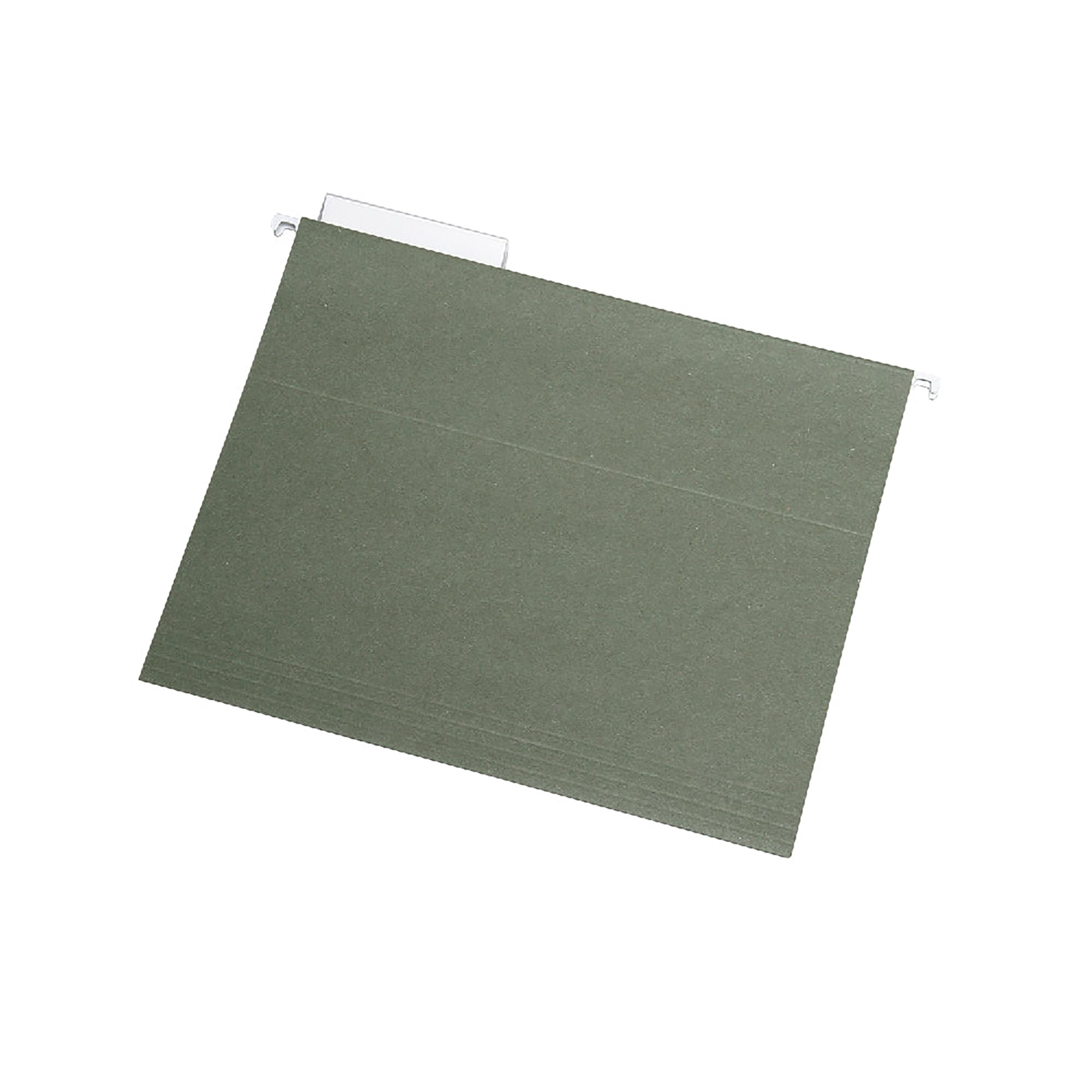 Folder, File, Hanging, 1/3 Cut Tabs, Recycled, Green, Letter - 10/BX