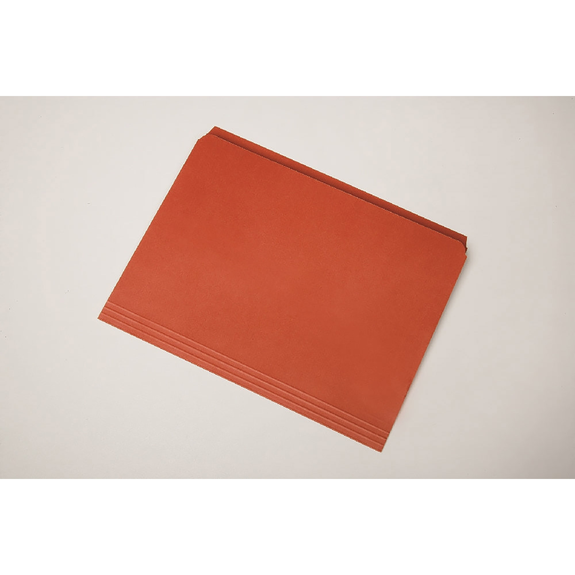 Folder, File, Straight Cut, Orange, Letter - 100/BX