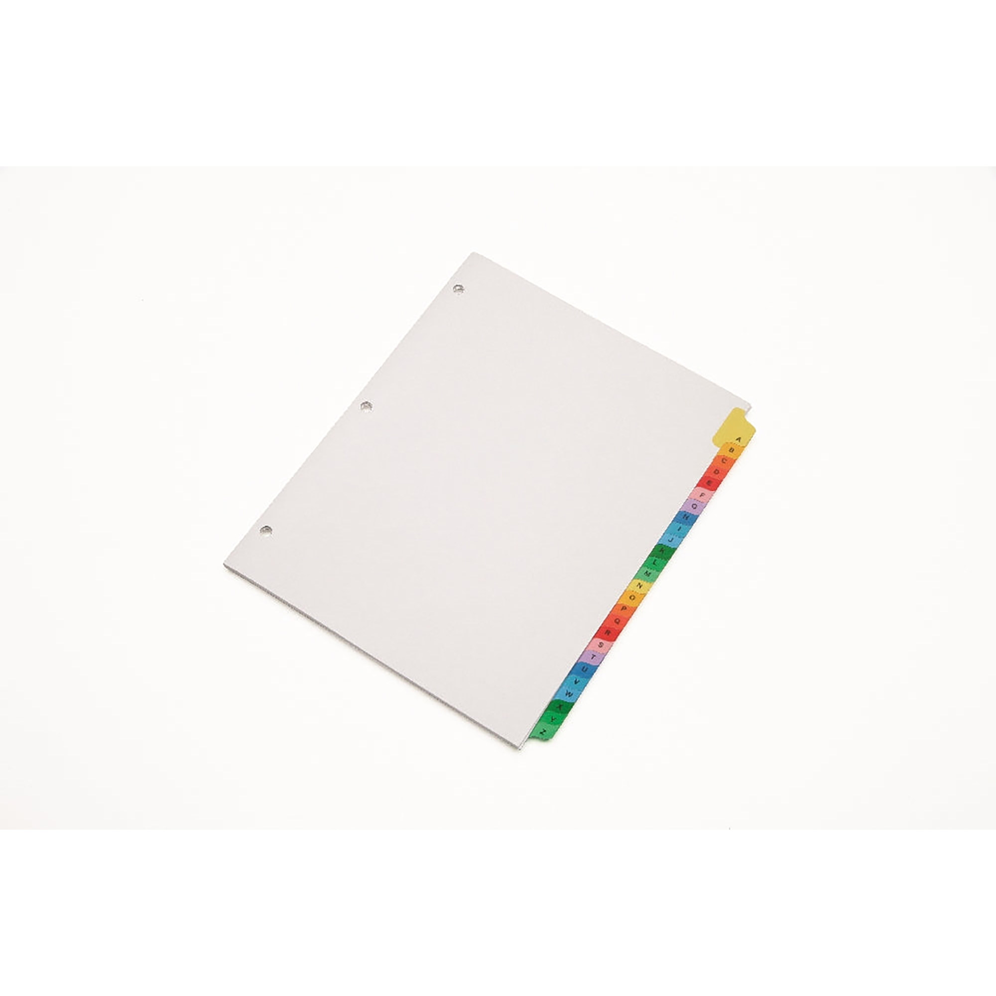 Index Dividers, Multicolor Tabs, A-Z - 60/PK