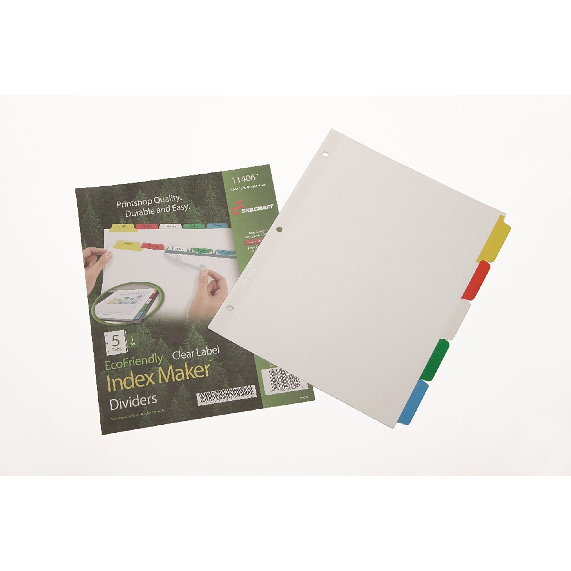 Index Maker® Dividers - 5 Tab - Multi-Color