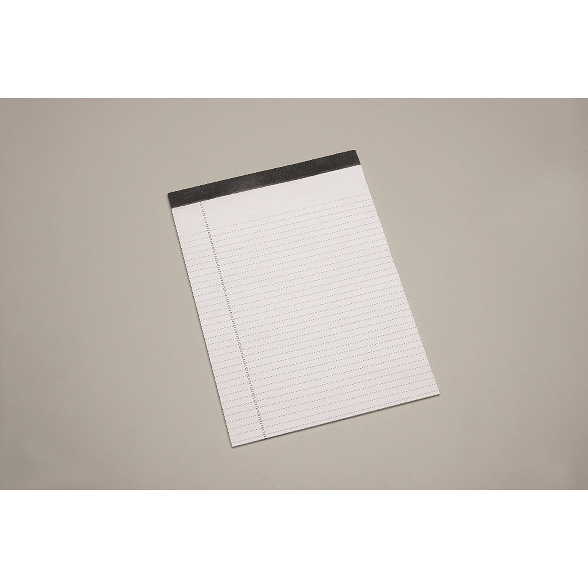 Pad, Writing Paper, 5/16" Legal Rule, White, 8-1/2" x 11-3/4" - 12/PK