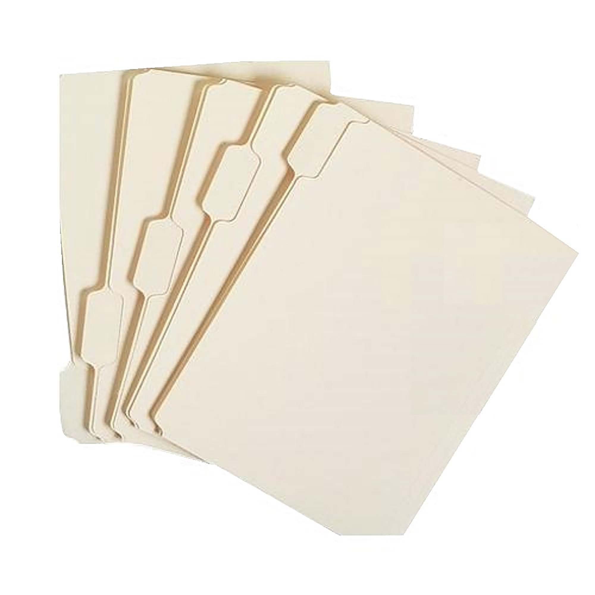 File Folder Manila 1/5 Cut, 25/PK