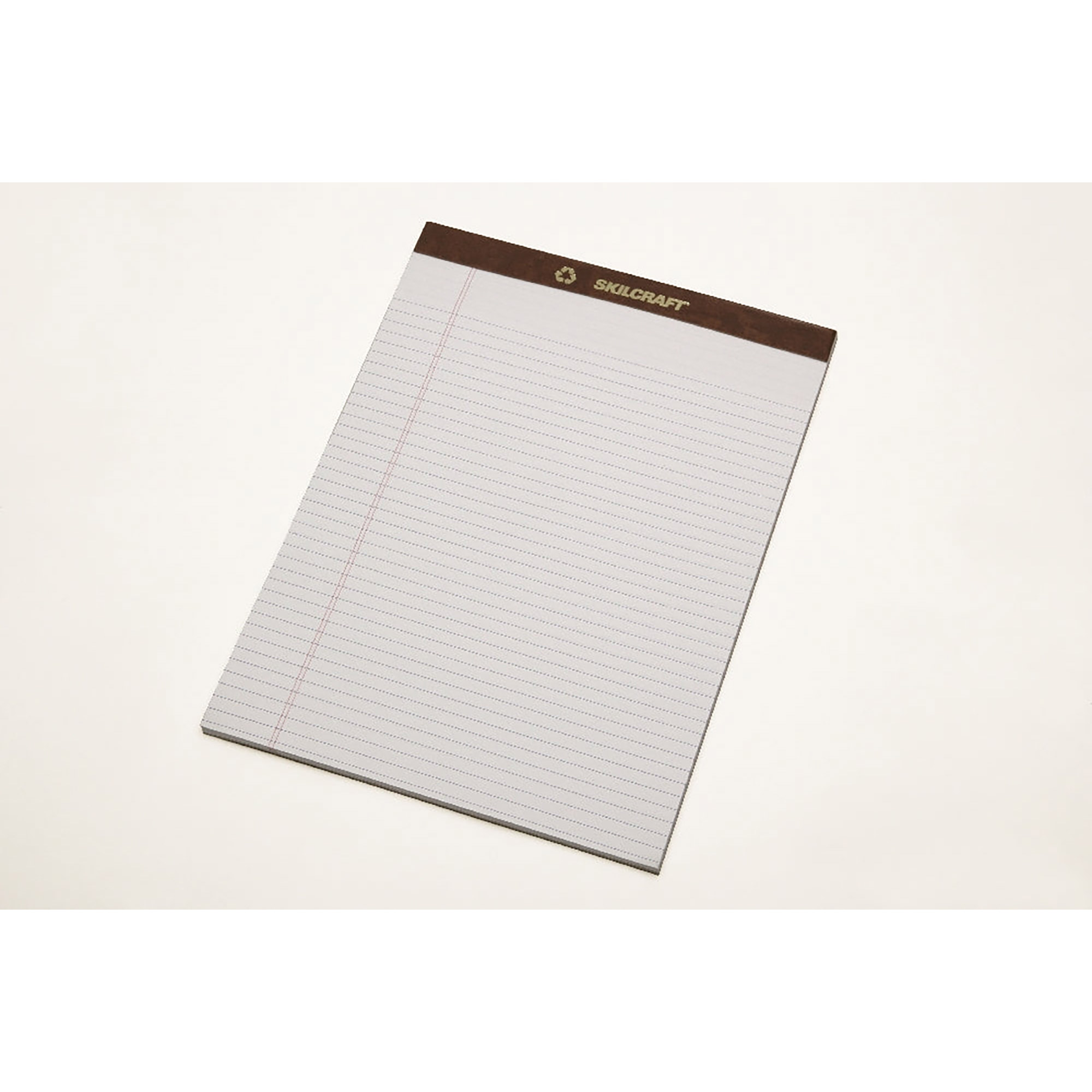 Pad, Writing Paper, Top Bound, Narrow Rule, White, 8-1/2" x 11-3/4" - 12/PK