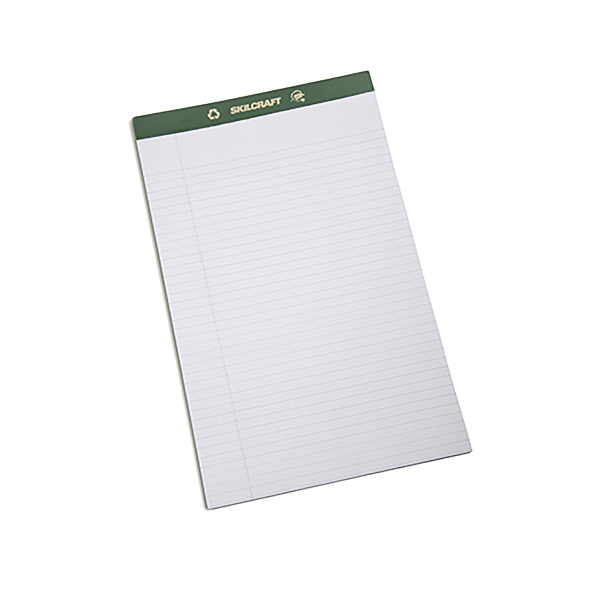Pad, Writing Paper, Top Bound, Legal Ruled, White, 8-1/2" x 14" - 12/PK