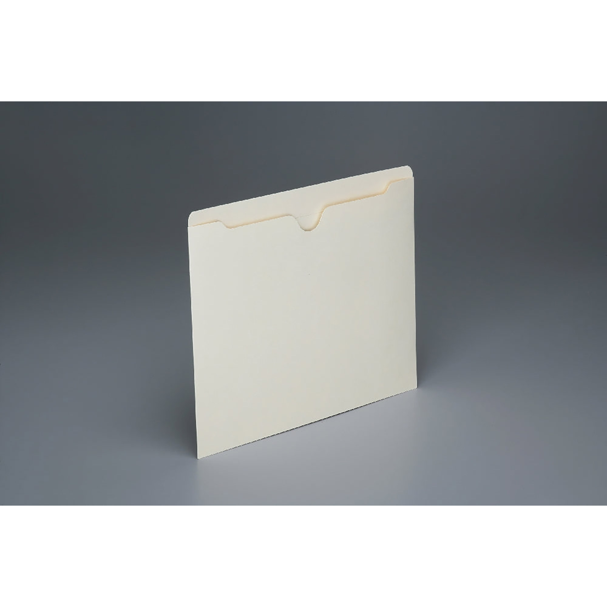 File Jacket, Letter, Manila, Straight Tab Cut - 100/BX
