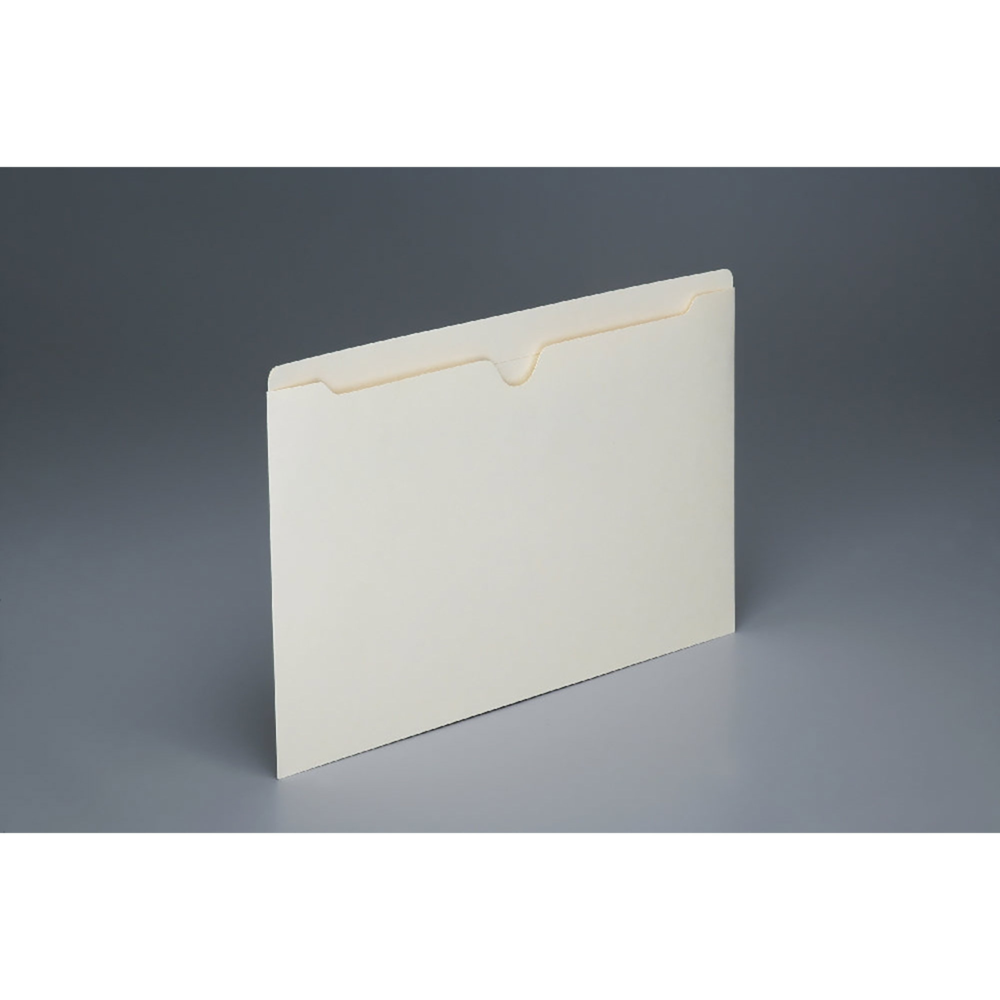 File Jackets, Legal, Manila, Straight Tab Cut - 50/BX