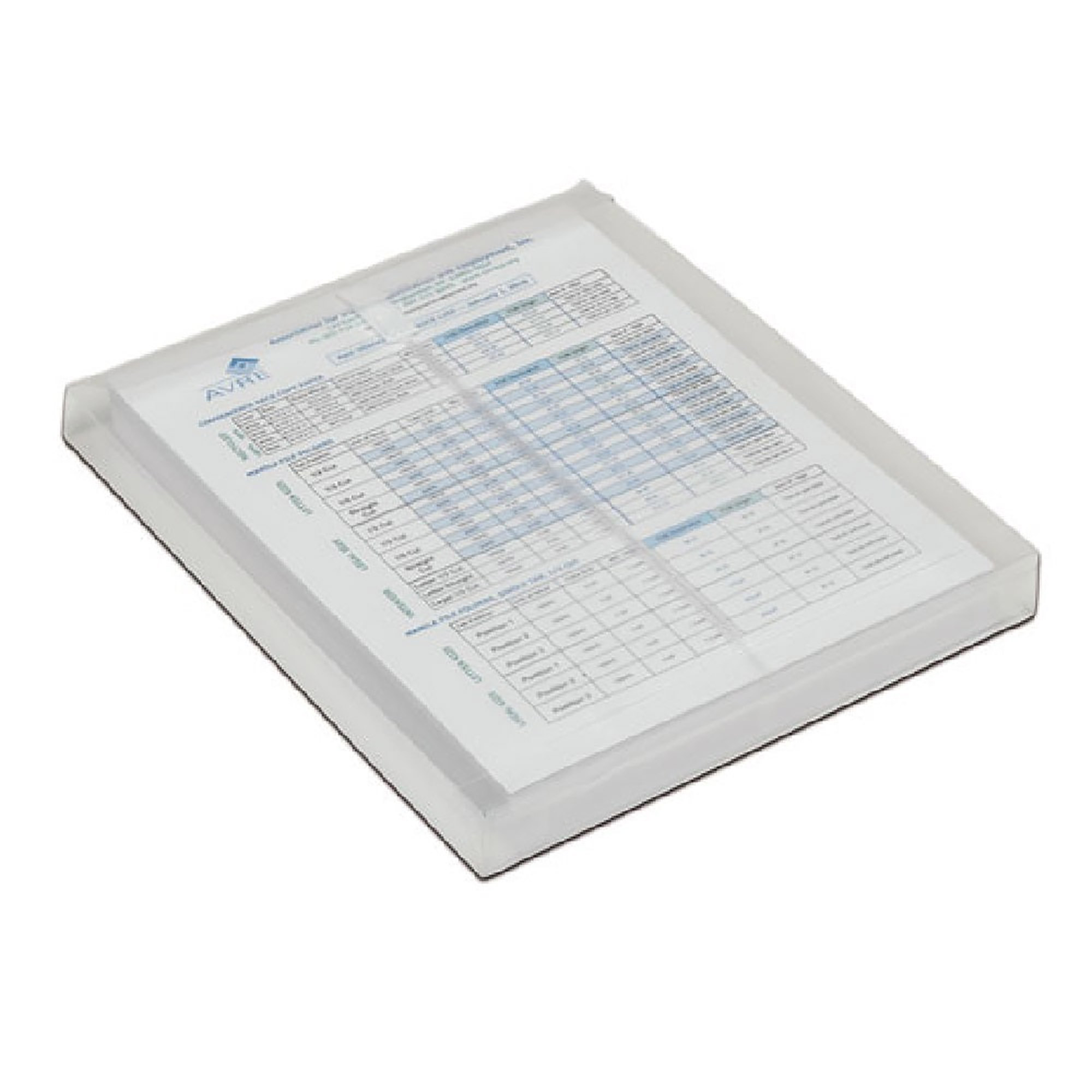 Booklet Envelope, Poly, String And Button, Top Loading, Clear, 11 5/8" x 9 3/4" - 5/PK