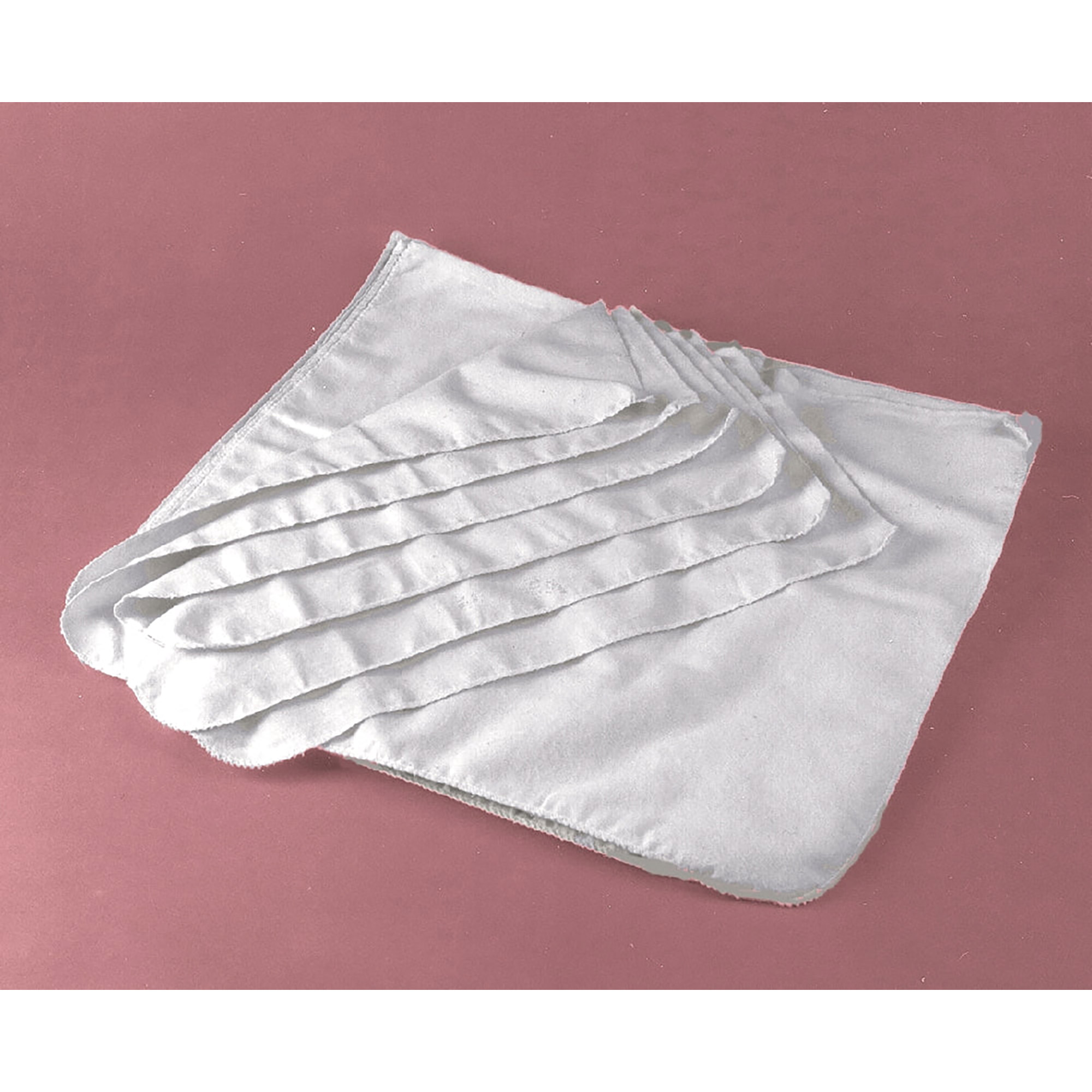 Cloth, Polishing, Washable, White, 14" x 21"