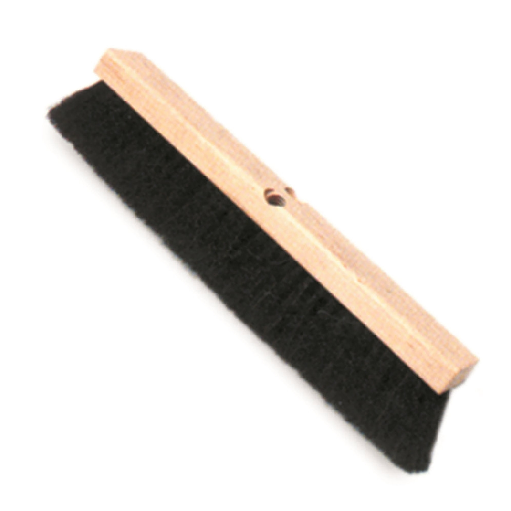 Brush, Floor Sweeping, 50/50 Polyester/Polypropylene, Black Bristles, 18" - Each